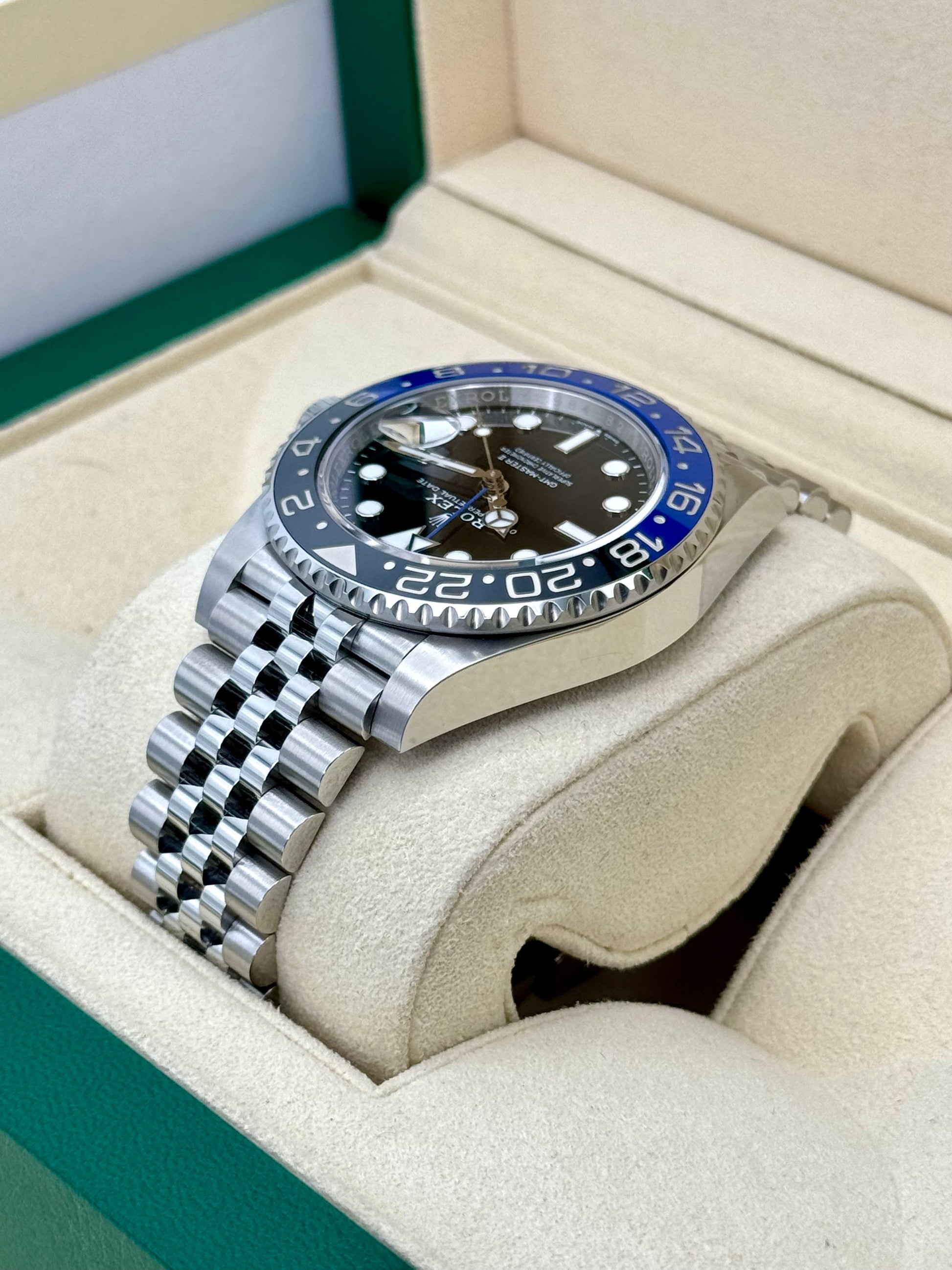 2024 Rolex GMT-Master II "Batgirl" 40mm 126710BLNR Jubilee - MyWatchLLC