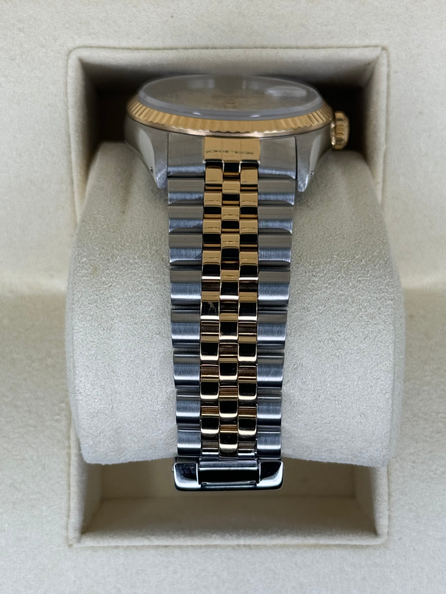 1992 Rolex Datejust 36mm 16233 Two-Tone 10 Diamond Anniversary Dial