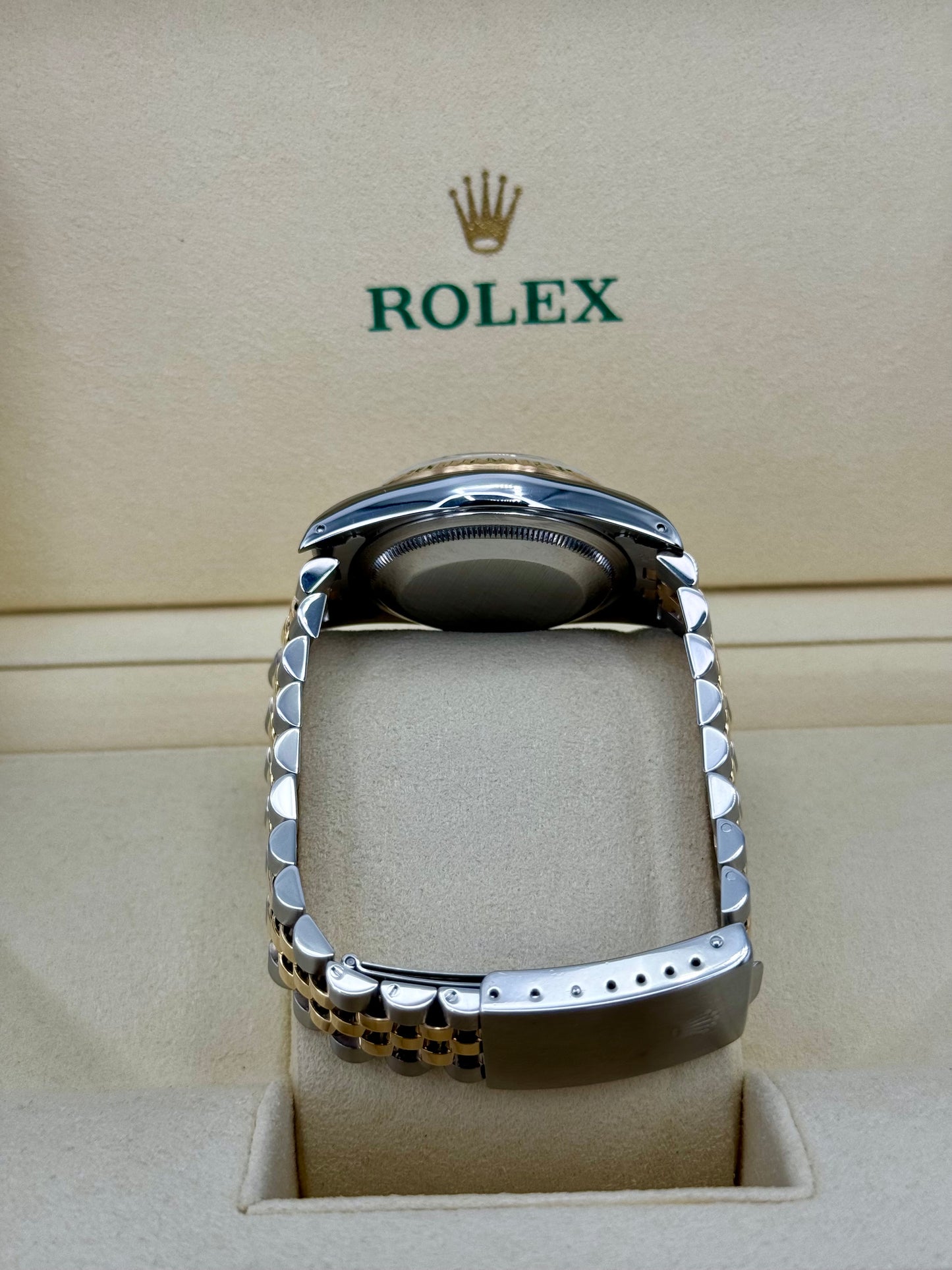 1992 Rolex Datejust 36mm 16233 Two-Tone 10 Diamond Anniversary Dial