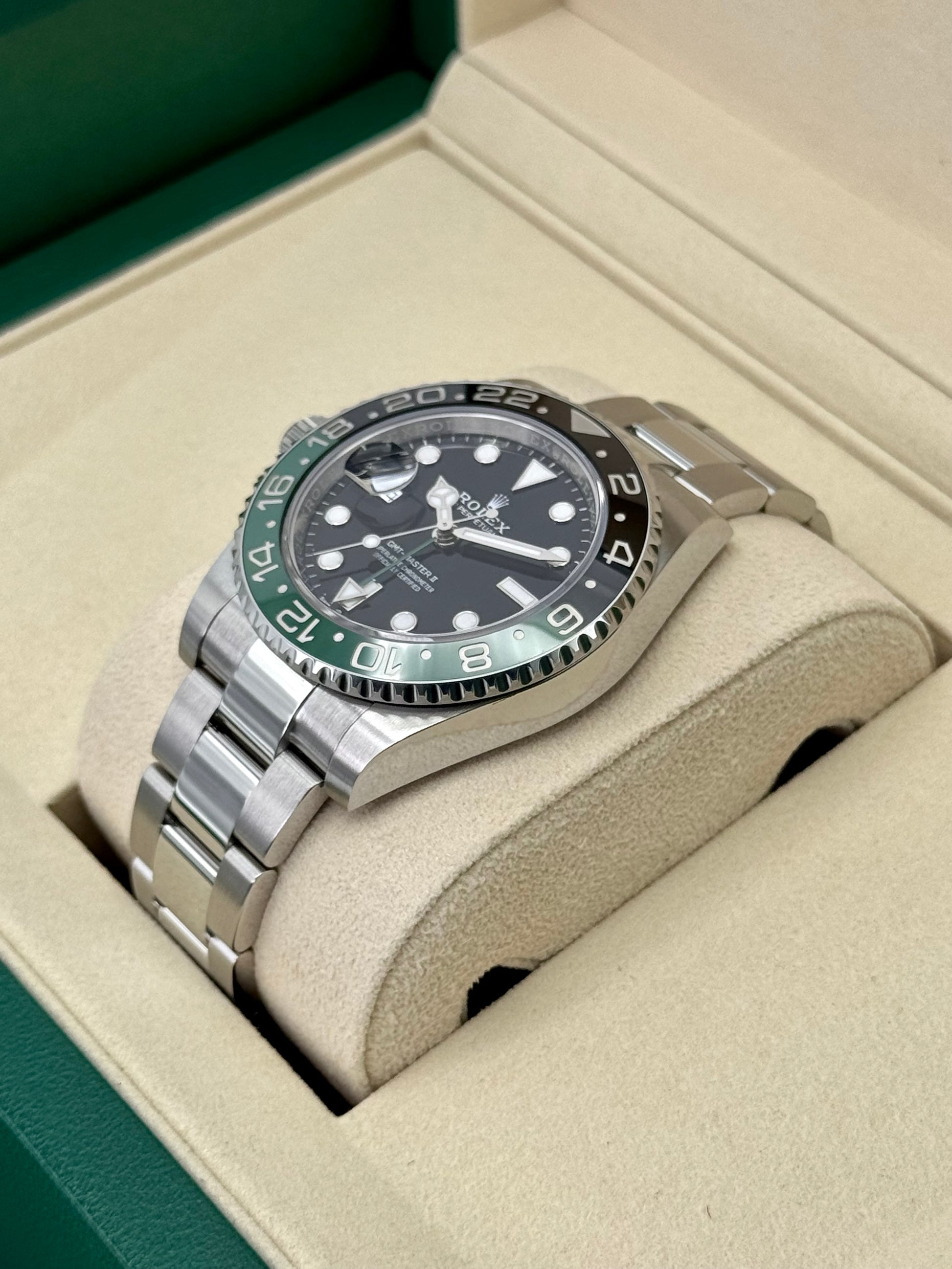 2025 Rolex GMT-Master II “Sprite” 40mm 126720VTNR Oyster - MyWatchLLC