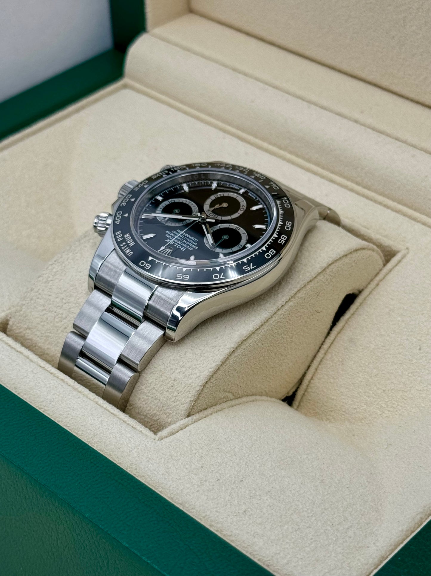 2024 Rolex Daytona 40mm 126500LN Stainless Steel Black Dial