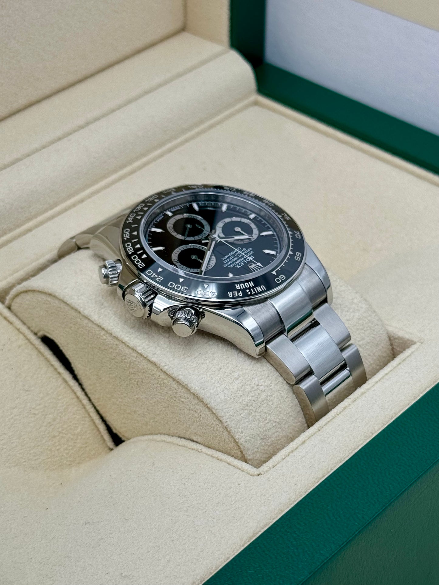 2024 Rolex Daytona 40mm 126500LN Stainless Steel Black Dial