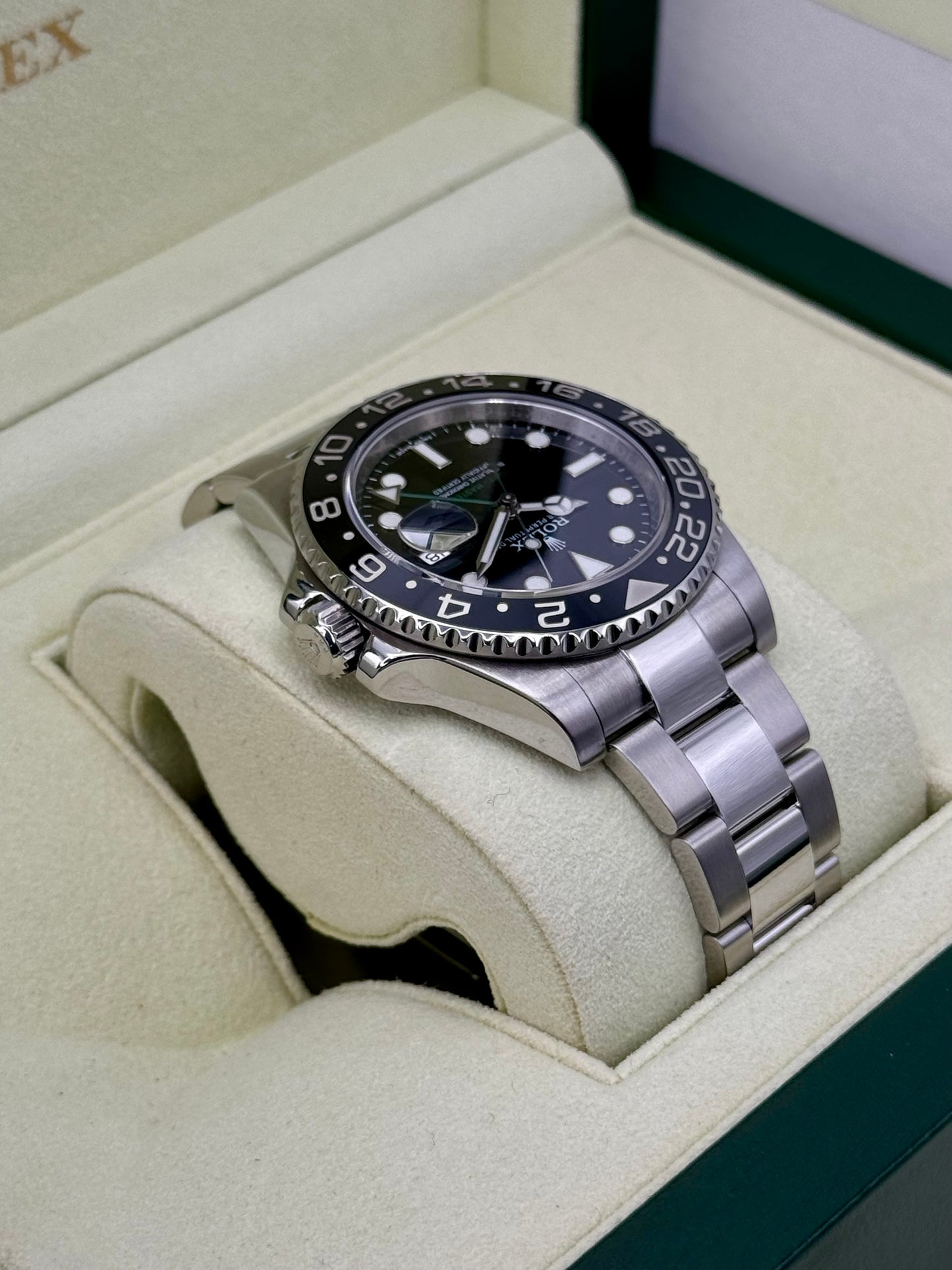 Rolex GMT-Master II 40mm 116710LN Stainless Steel Black Dial