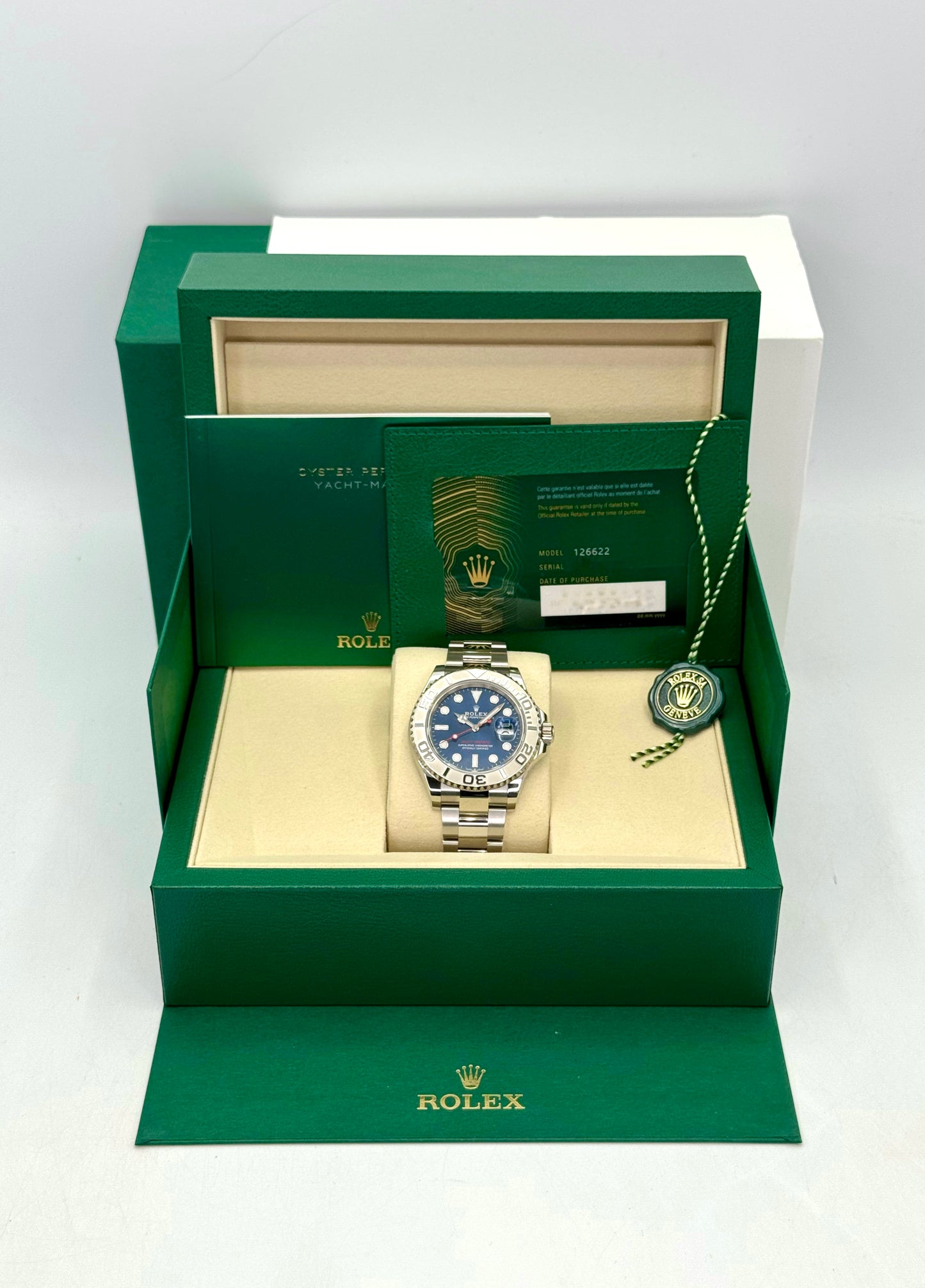 NEW 2025 Rolex Yacht-Master 40mm 126622 Blue Dial