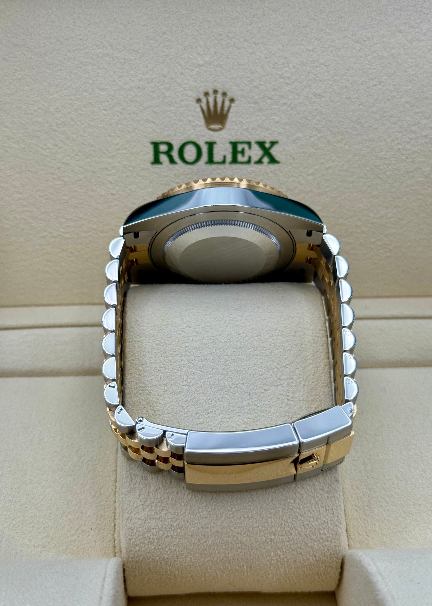 2024 Rolex GMT-Master II 40mm 126713GRNR Two-Tone Jubilee Black Dial