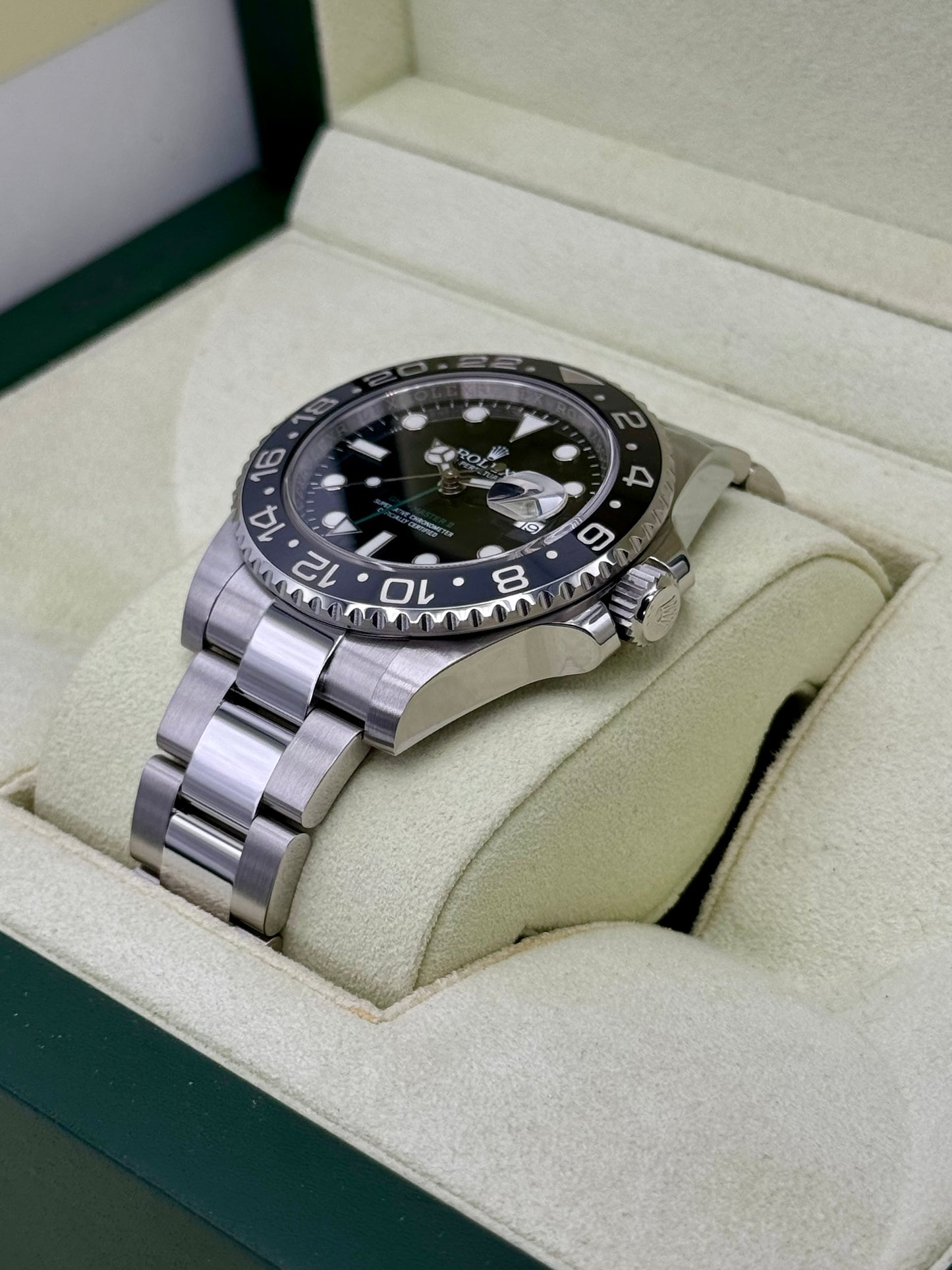 2014 Rolex GMT-Master II 40mm 116710LN Stainless Steel Black Dial