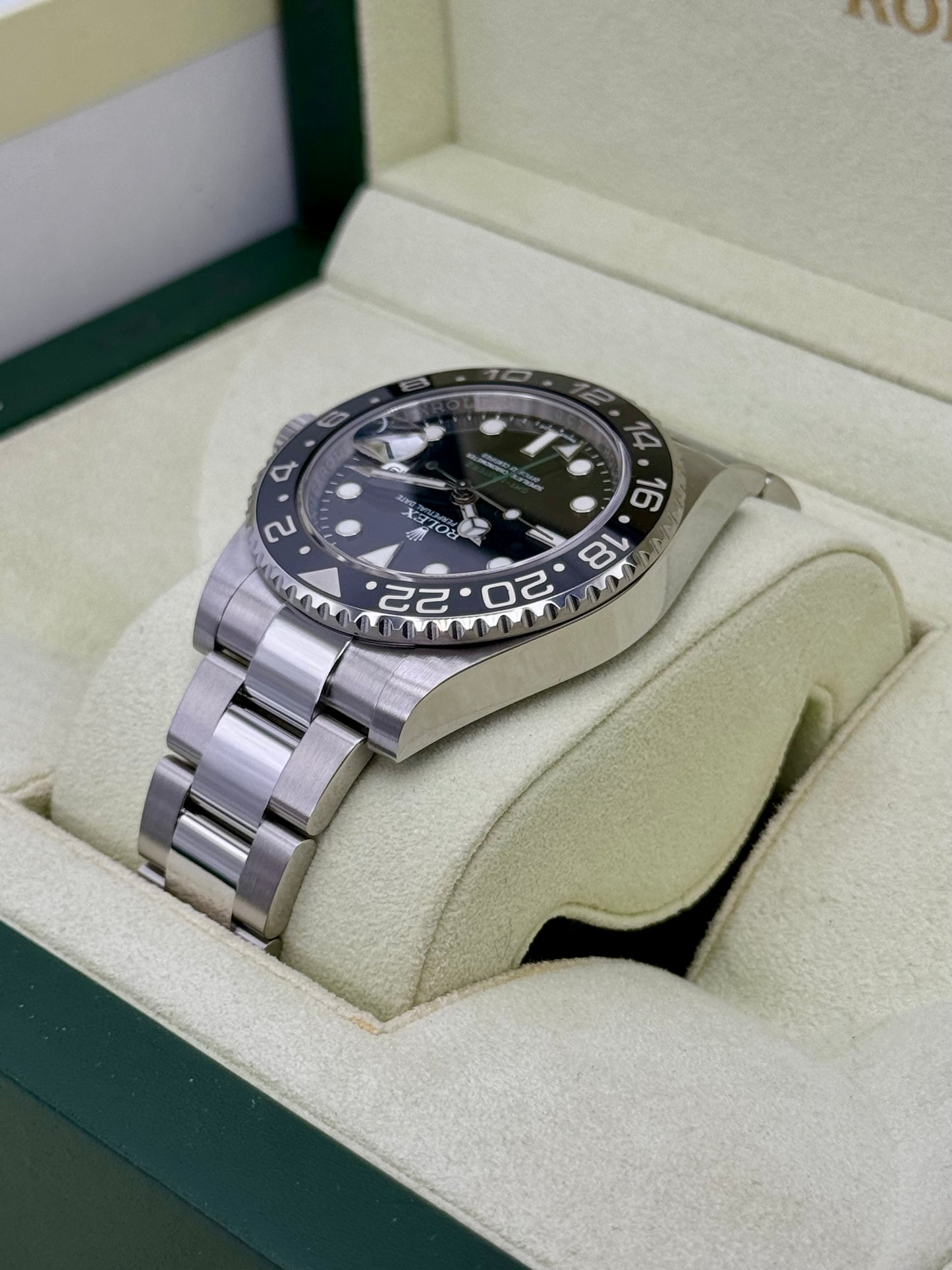 2014 Rolex GMT-Master II 40mm 116710LN Stainless Steel Black Dial