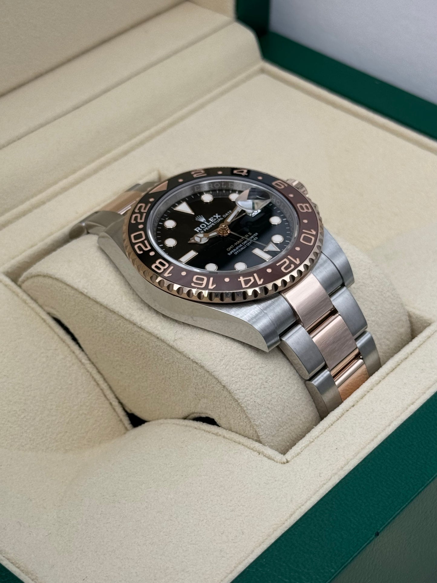 2022 Rolex GMT-Master II "Rootbeer" 40mm 126711CHNR Tow-Tone