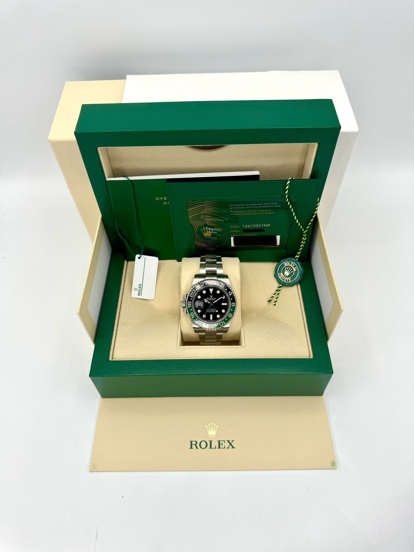 2023 Rolex GMT-Master II "Sprite" 40mm 126720VTNR Oyster - MyWatchLLC