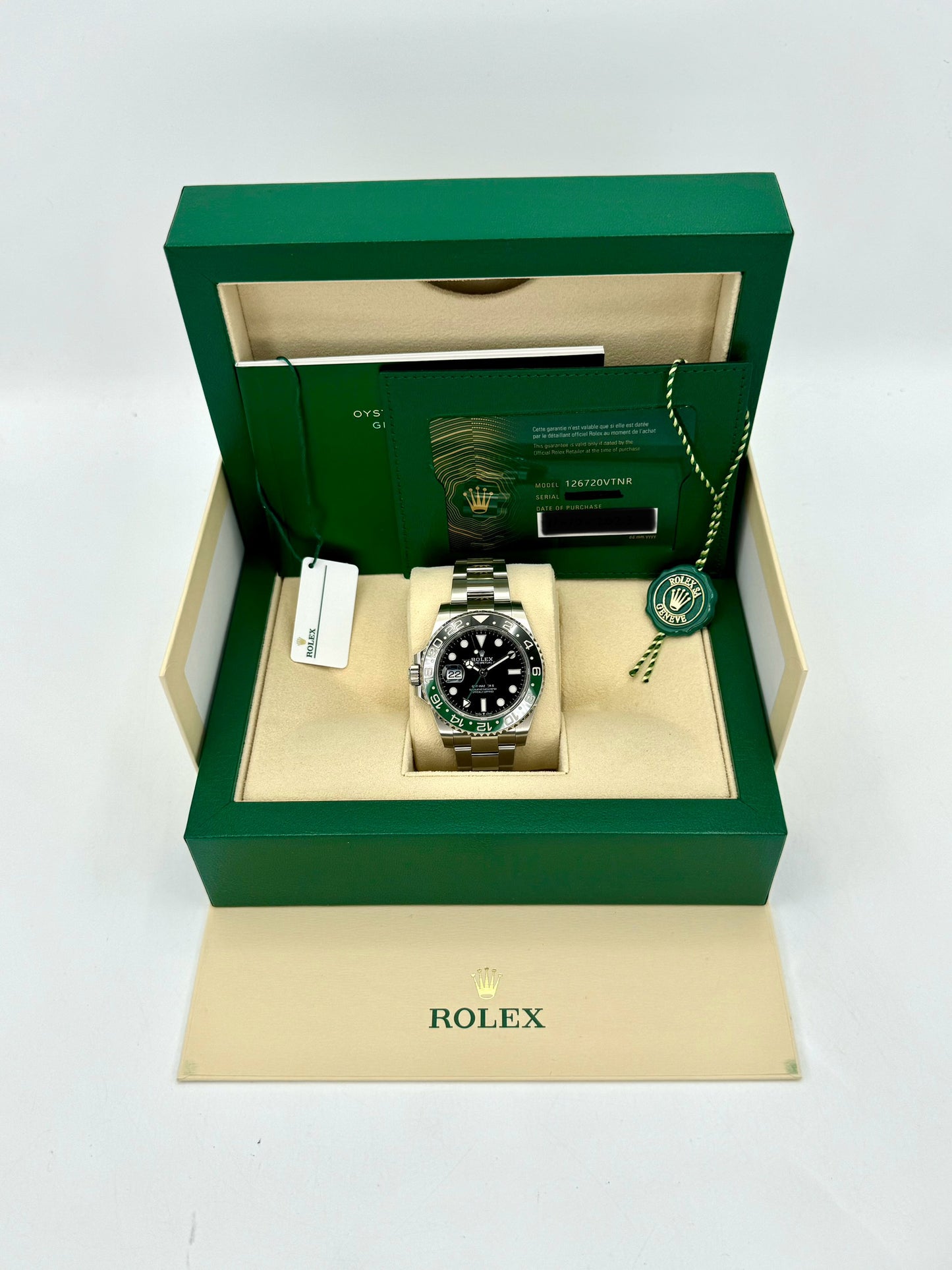 2023 Rolex GMT-Master II "Sprite" 40mm 126720VTNR Oyster - MyWatchLLC