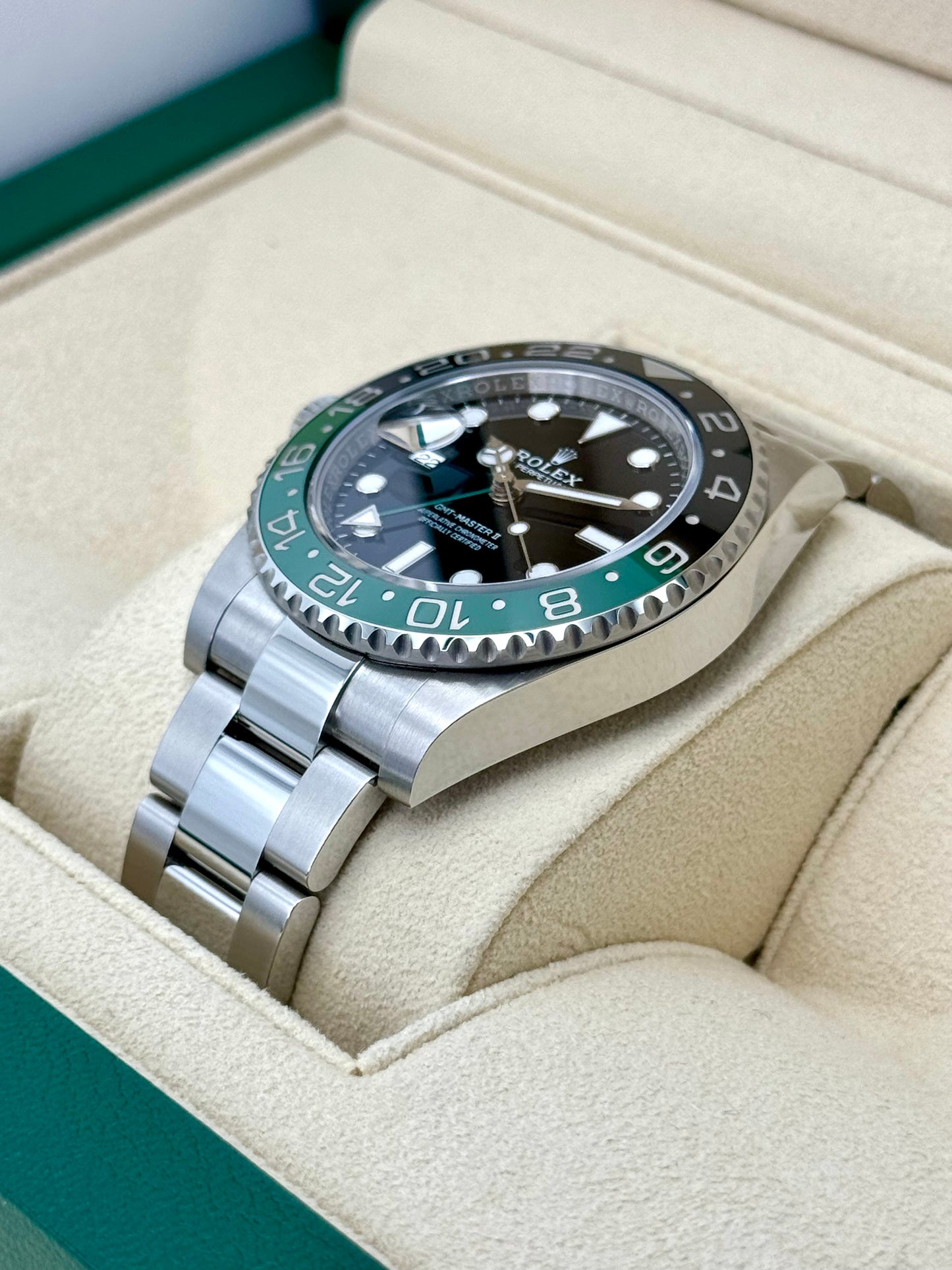 2023 Rolex GMT-Master II "Sprite" 40mm 126720VTNR Oyster - MyWatchLLC