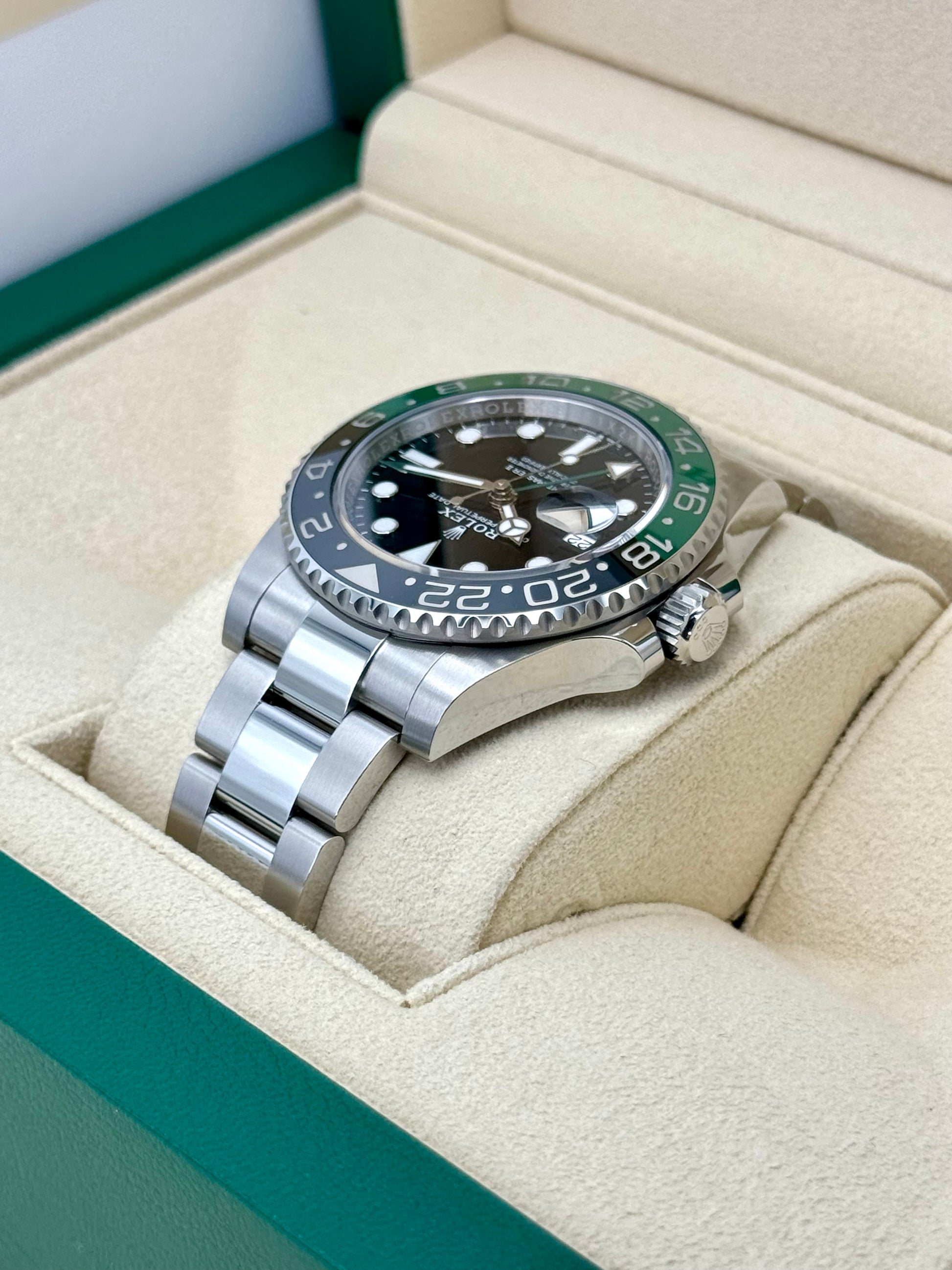 2023 Rolex GMT-Master II "Sprite" 40mm 126720VTNR Oyster - MyWatchLLC