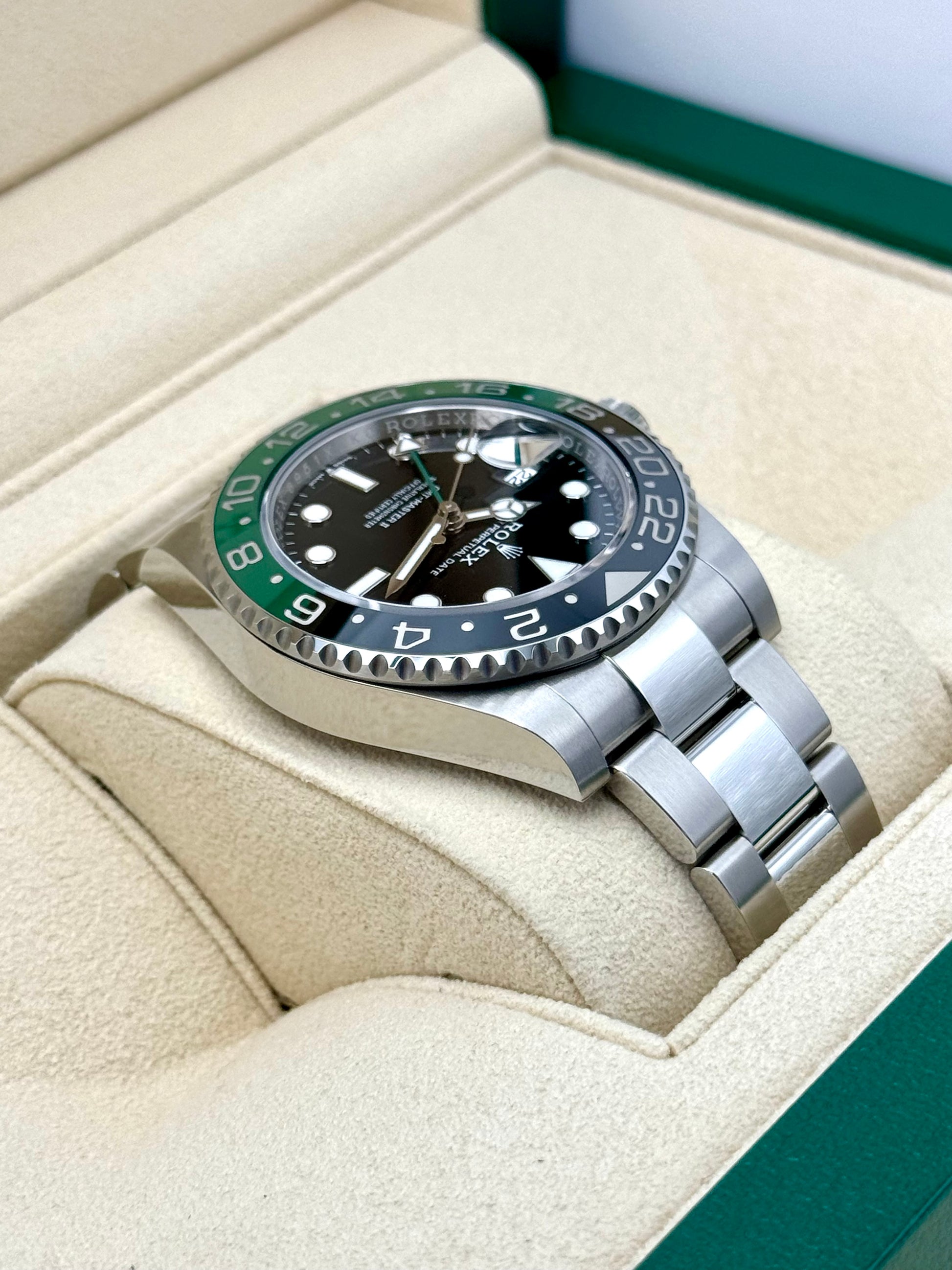 2023 Rolex GMT-Master II "Sprite" 40mm 126720VTNR Oyster - MyWatchLLC