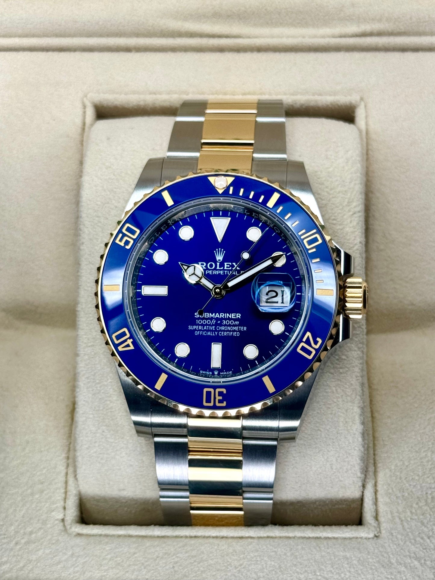 NEW 2023 Rolex Submariner Date "Bluesy" 41mm 126613LB Blue Dial - MyWatchLLC