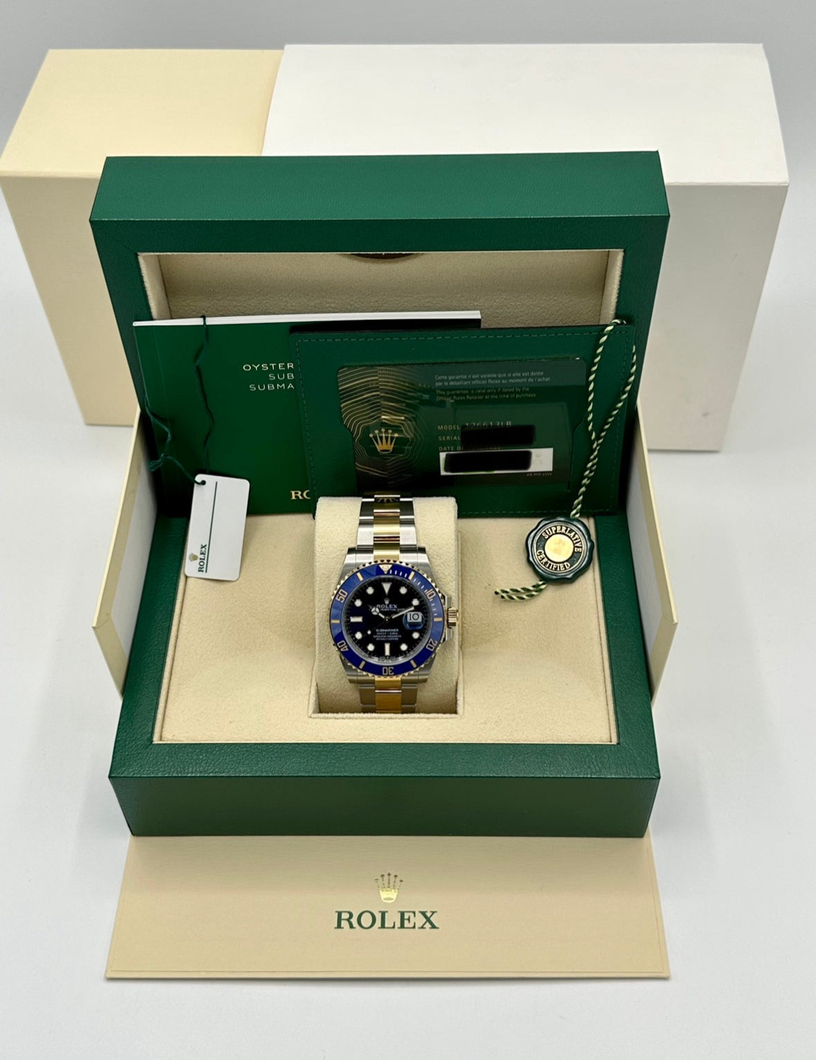 NEW 2023 Rolex Submariner Date "Bluesy" 41mm 126613LB Blue Dial - MyWatchLLC