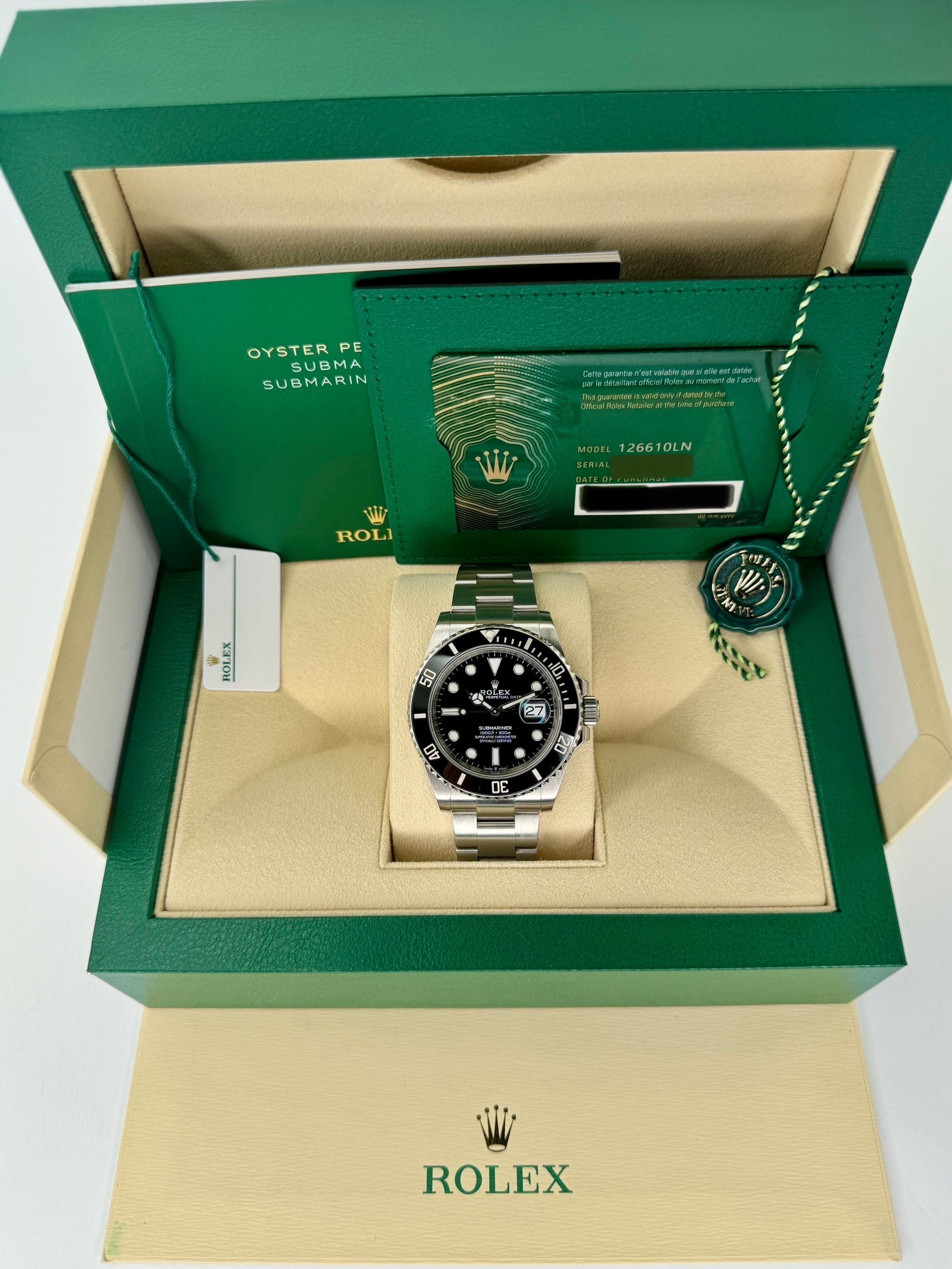 Rolex 126610ln for sale hot sale