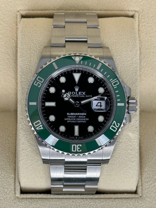 2023 Rolex Submariner Date "Starbucks" 41mm 126610LV Oyster Black Dial - MyWatchLLC
