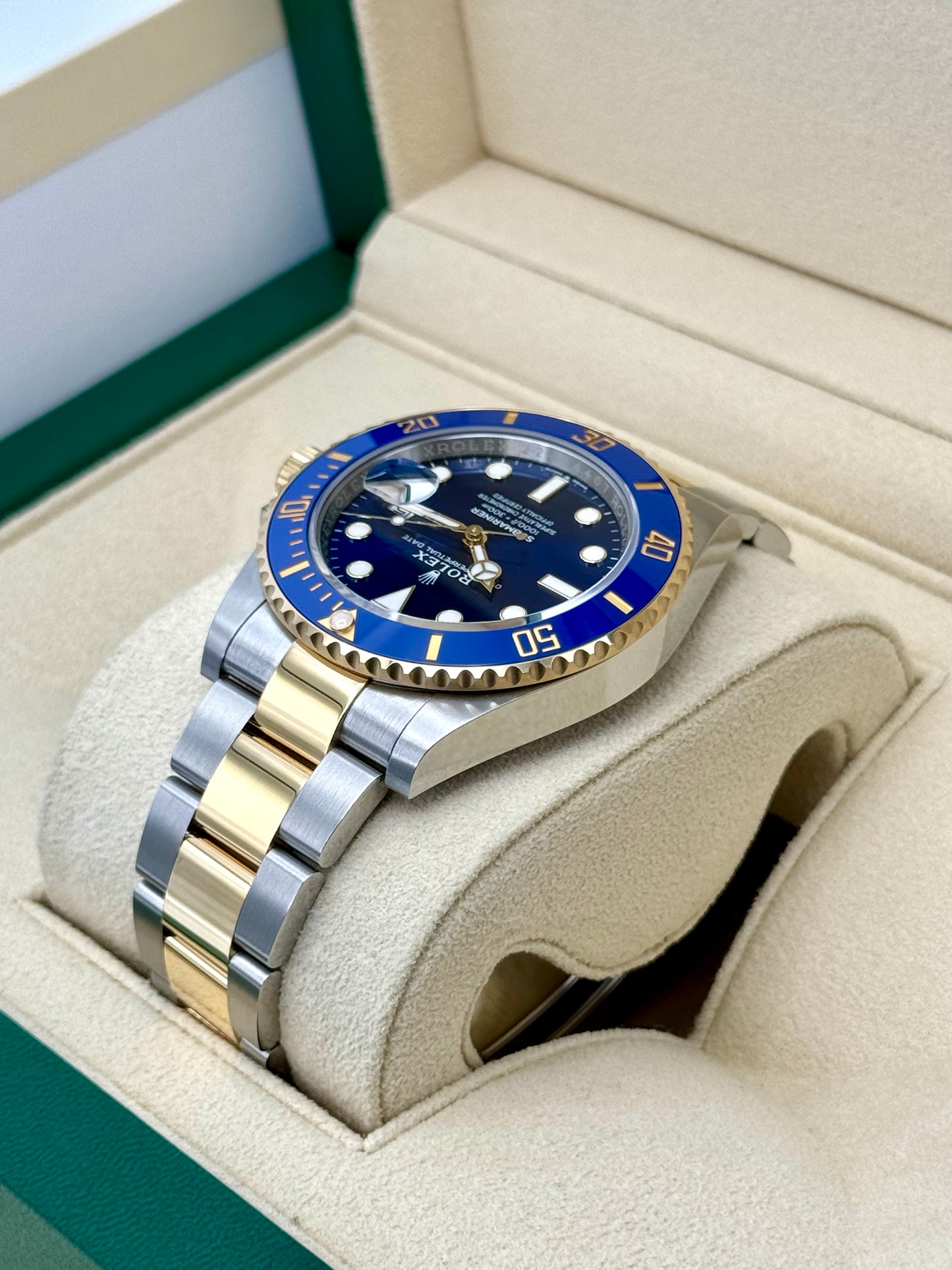 NEW 2024 Rolex Submariner "Bluesy" 41mm 126613LB Tow-Tone Blue Dial - MyWatchLLC