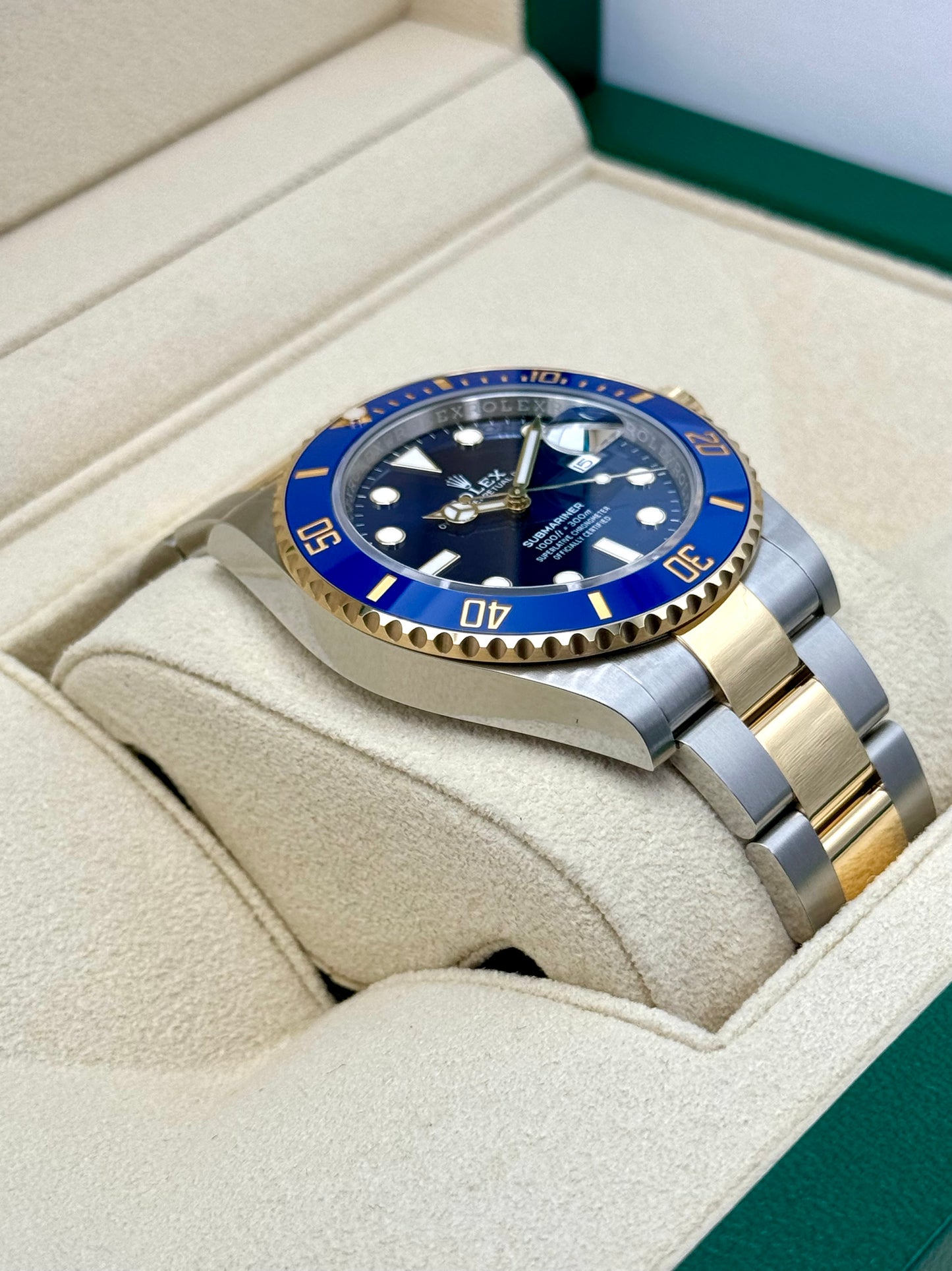 NEW 2024 Rolex Submariner "Bluesy" 41mm 126613LB Tow-Tone Blue Dial - MyWatchLLC