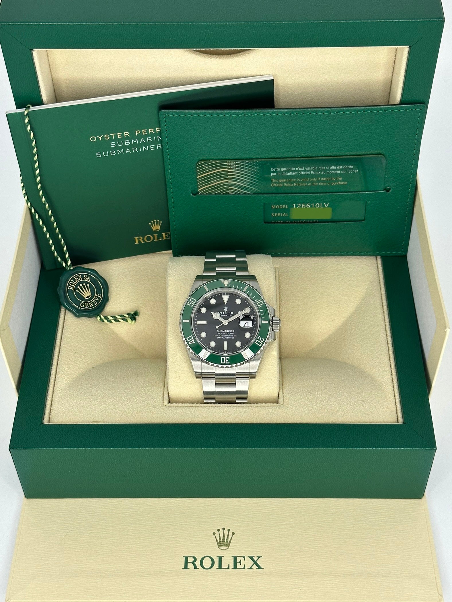 2023 Rolex Submariner Date "Starbucks" 41mm 126610LV Oyster Black Dial - MyWatchLLC