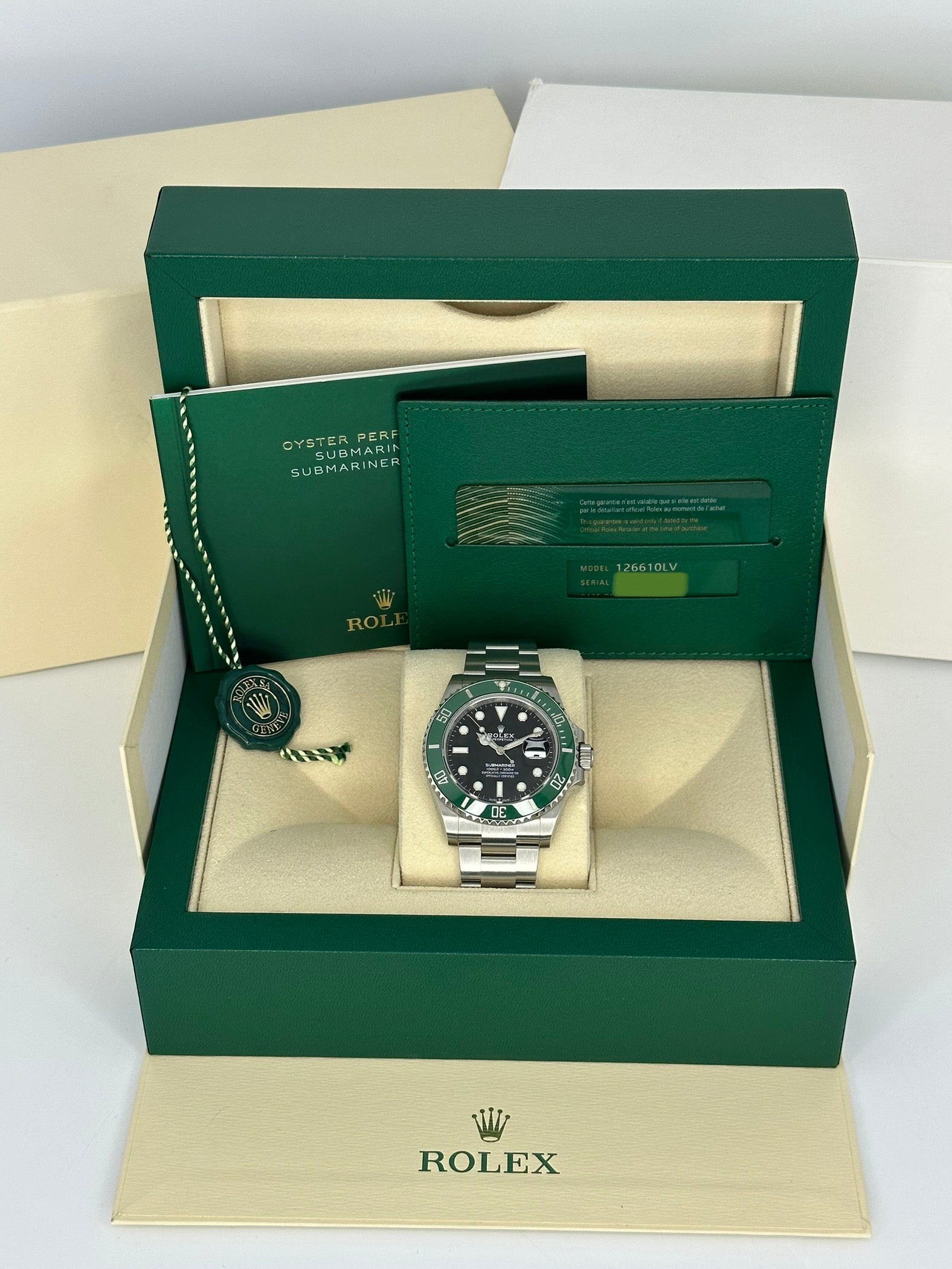 2023 Rolex Submariner Date "Starbucks" 41mm 126610LV Oyster Black Dial - MyWatchLLC