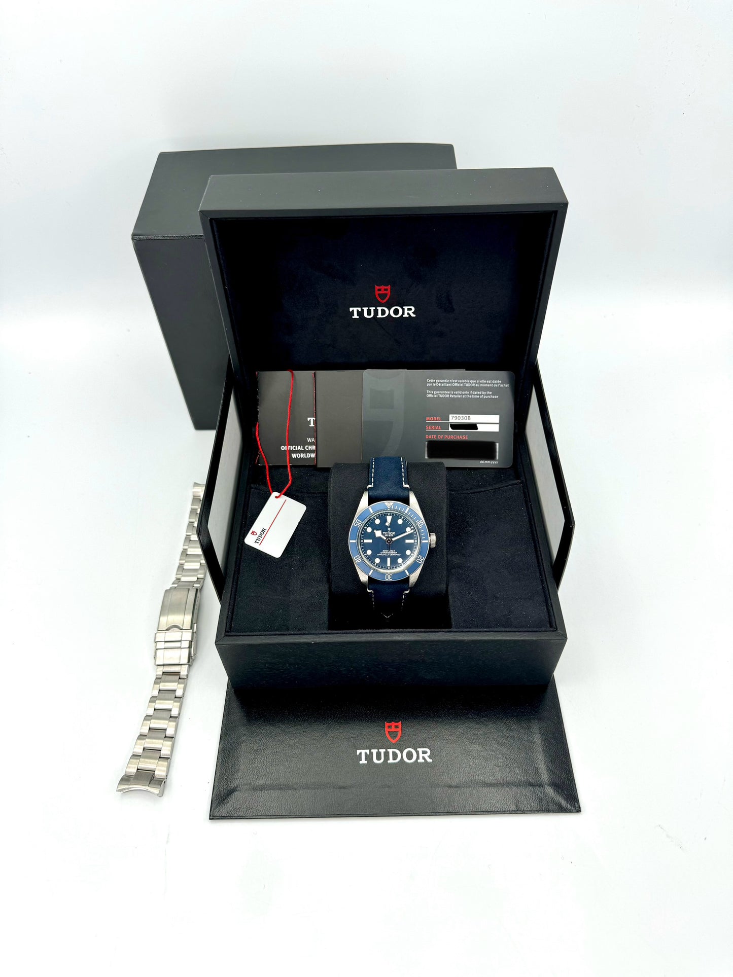 2021 Tudor Black Bay Fifty-Eight 39mm 79030B Stainless Steel Blue Dial - MyWatchLLC