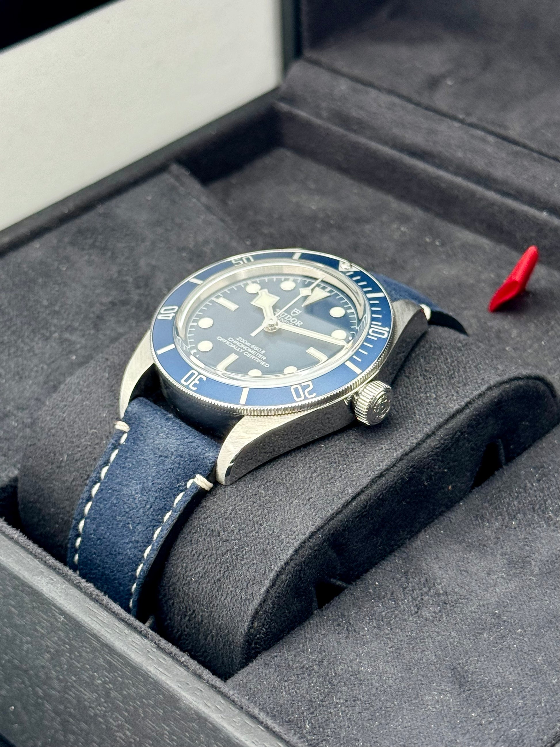 2021 Tudor Black Bay Fifty-Eight 39mm 79030B Stainless Steel Blue Dial - MyWatchLLC