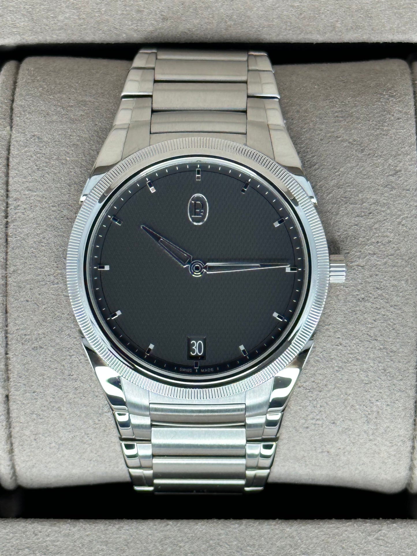 2023 Parmigiani Fleurier Tonda Pf Micro 40mm PFC914 Stianless Steel Grey Dial - MyWatchLLC