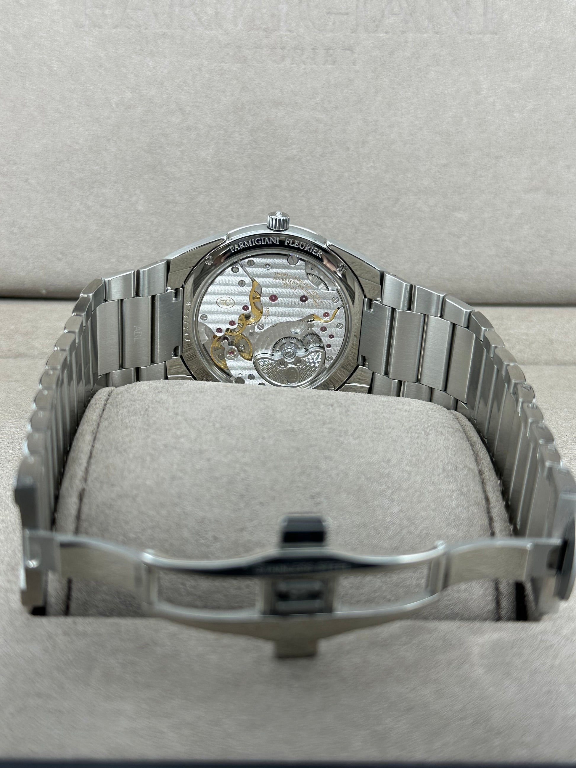 2023 Parmigiani Fleurier Tonda Pf Micro 40mm PFC914 Stianless Steel Grey Dial - MyWatchLLC