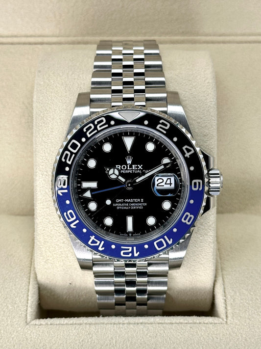 2019 Rolex GMT-Master II “Batgirl” 40mm 126710BLNR Jubilee Black Dial - MyWatchLLC