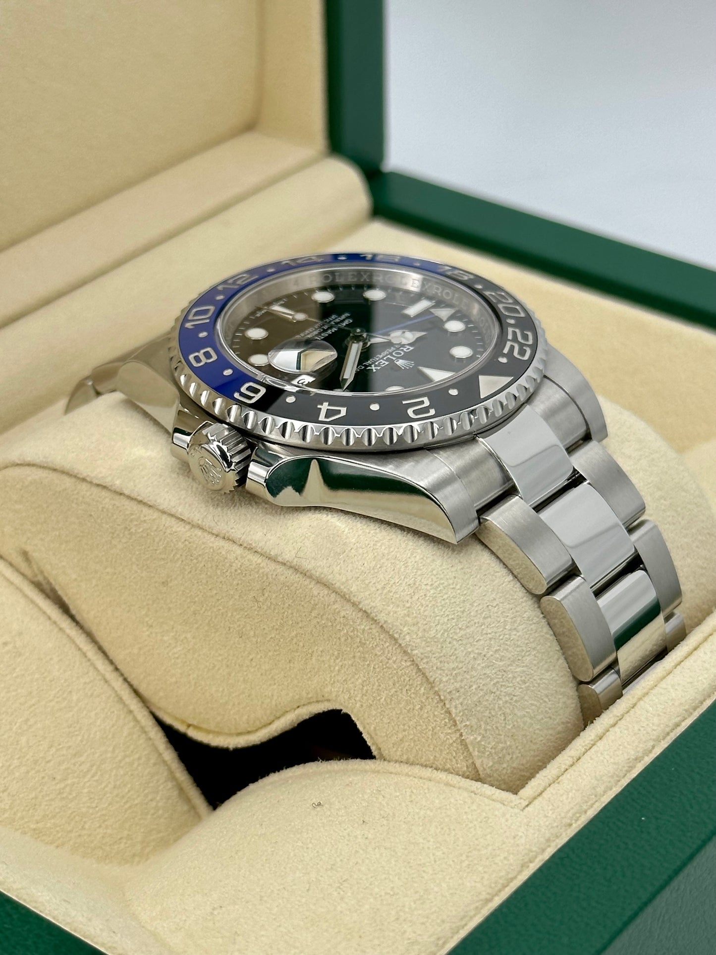 2017 Rolex GMT-Master II "Batman" 40mm 116710BLNR Oyster Black Dial - MyWatchLLC