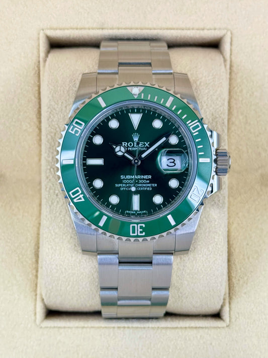 2017 Rolex Submariner "Hulk" 40mm 116610LV Green Dial - MyWatchLLC