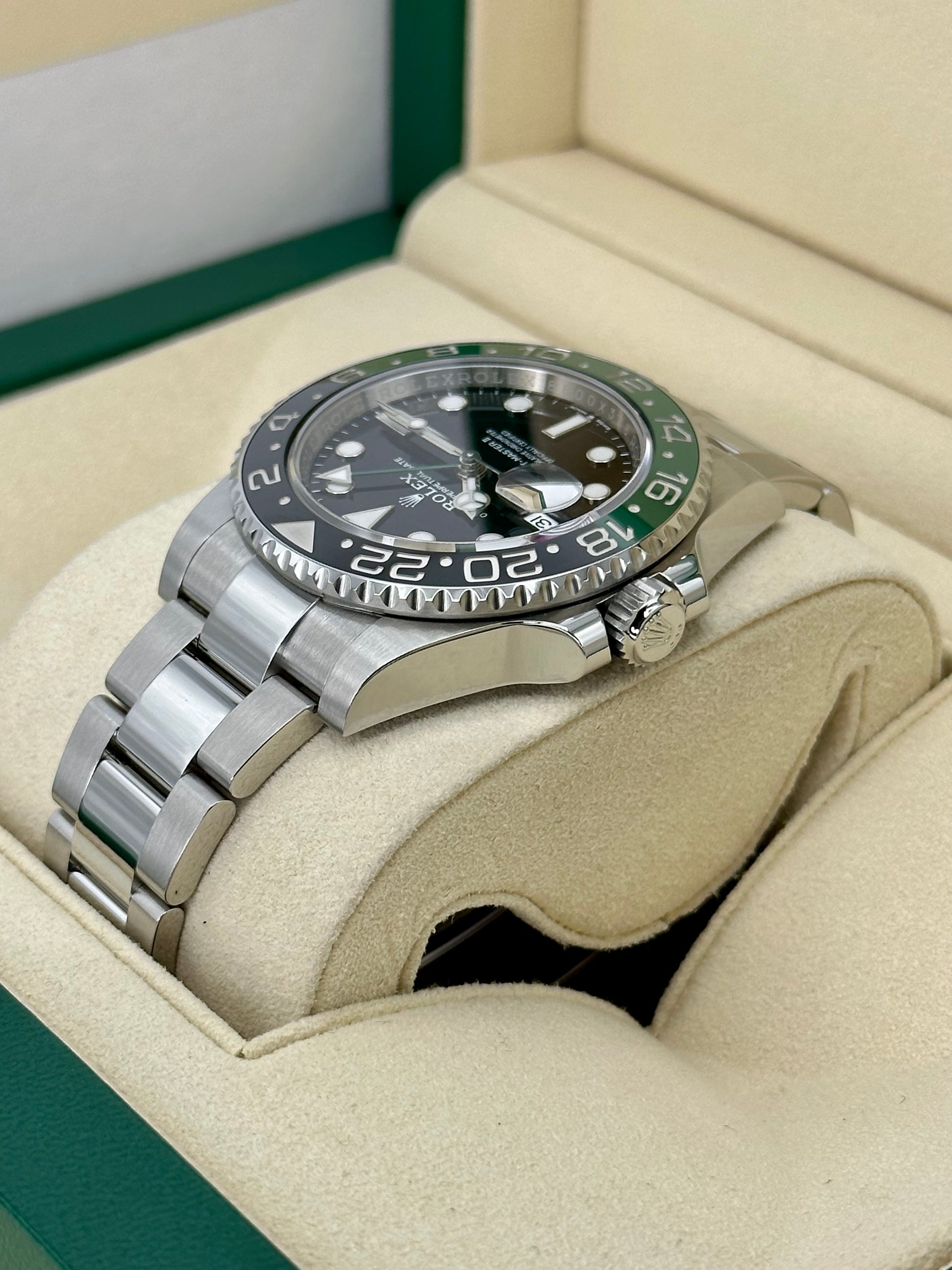 2023 Rolex GMT-Master II "Sprite" 40mm 126720VTNR Oyster Black Dial - MyWatchLLC