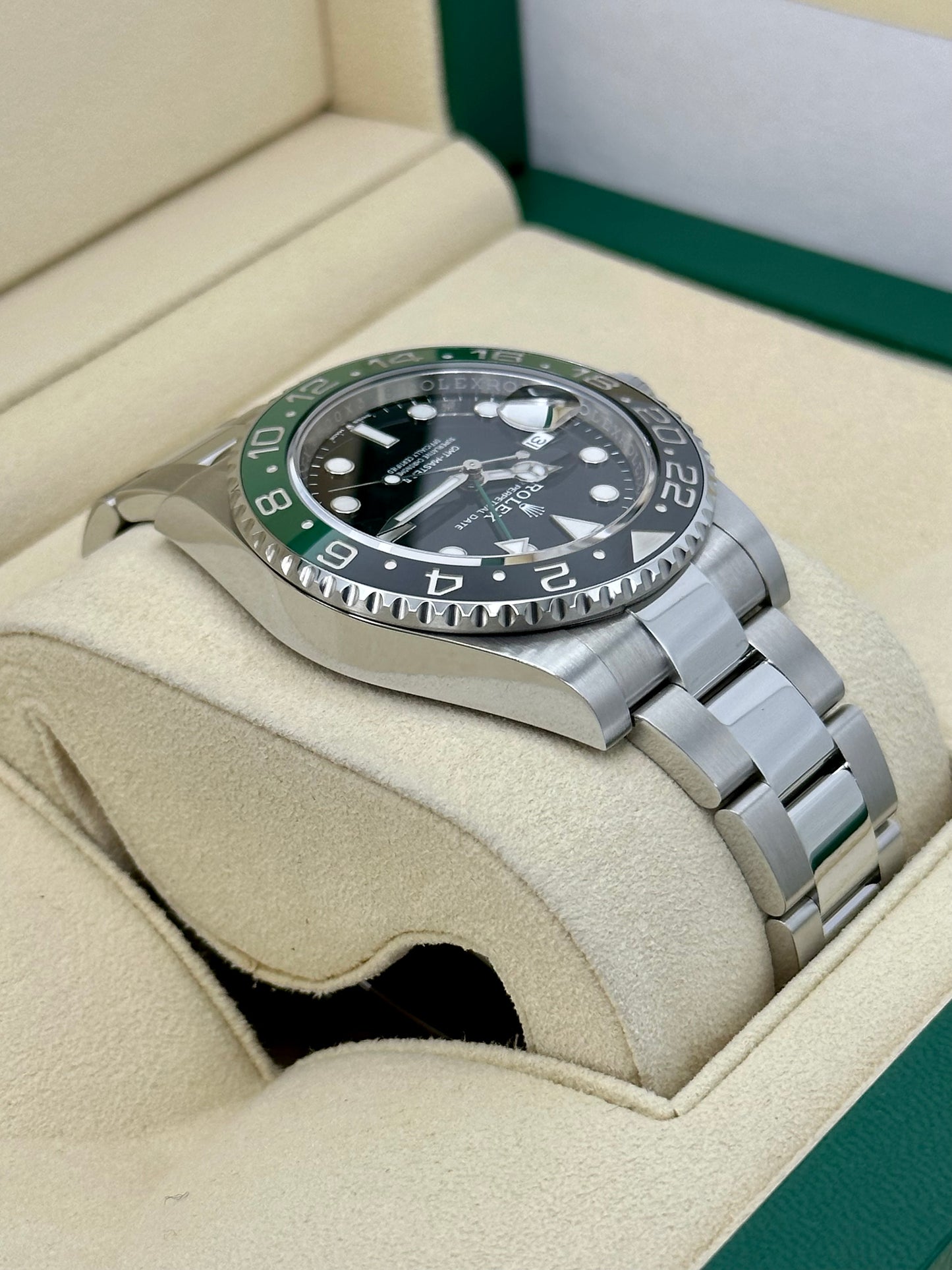 2023 Rolex GMT-Master II "Sprite" 40mm 126720VTNR Oyster Black Dial - MyWatchLLC