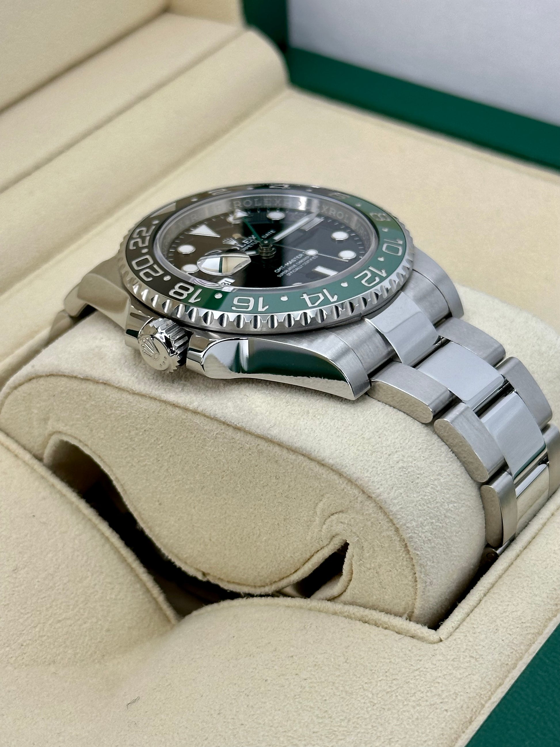 2023 Rolex GMT-Master II "Sprite" 40mm 126720VTNR Oyster Black Dial - MyWatchLLC