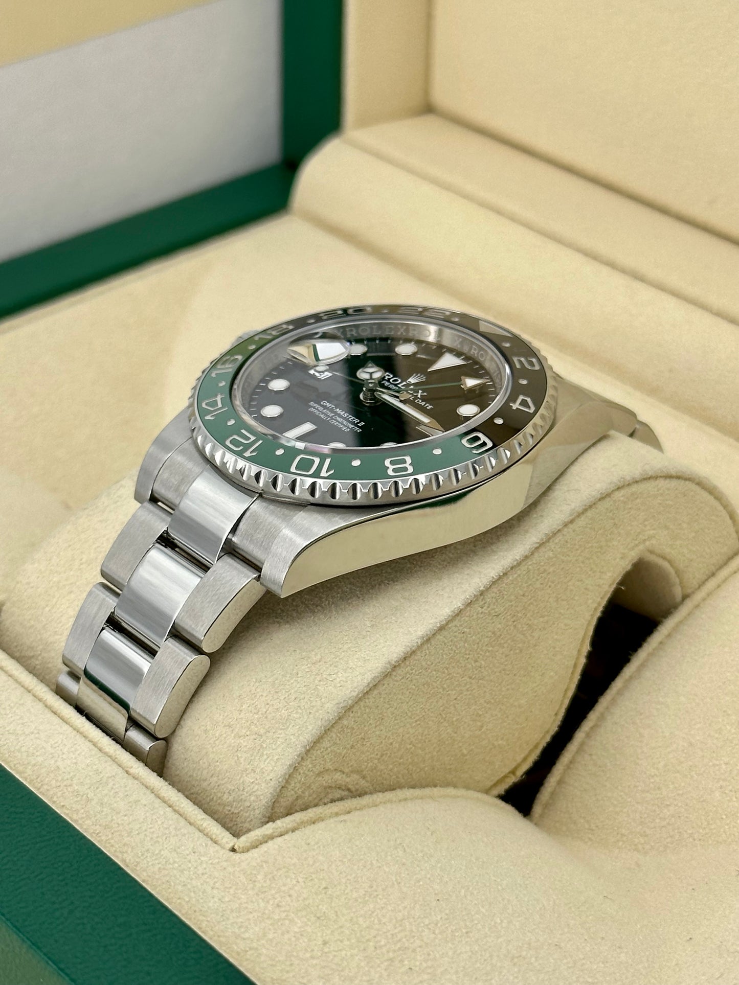 2023 Rolex GMT-Master II "Sprite" 40mm 126720VTNR Oyster Black Dial - MyWatchLLC