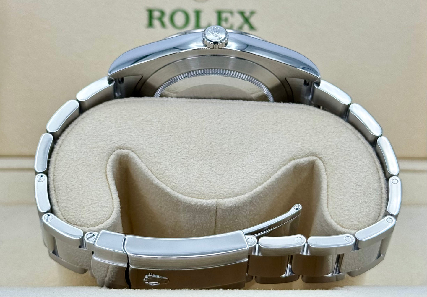 2017 Rolex Datejust II 41mm Oyster Rhodium Diamond Dial 116334 - MyWatchLLC