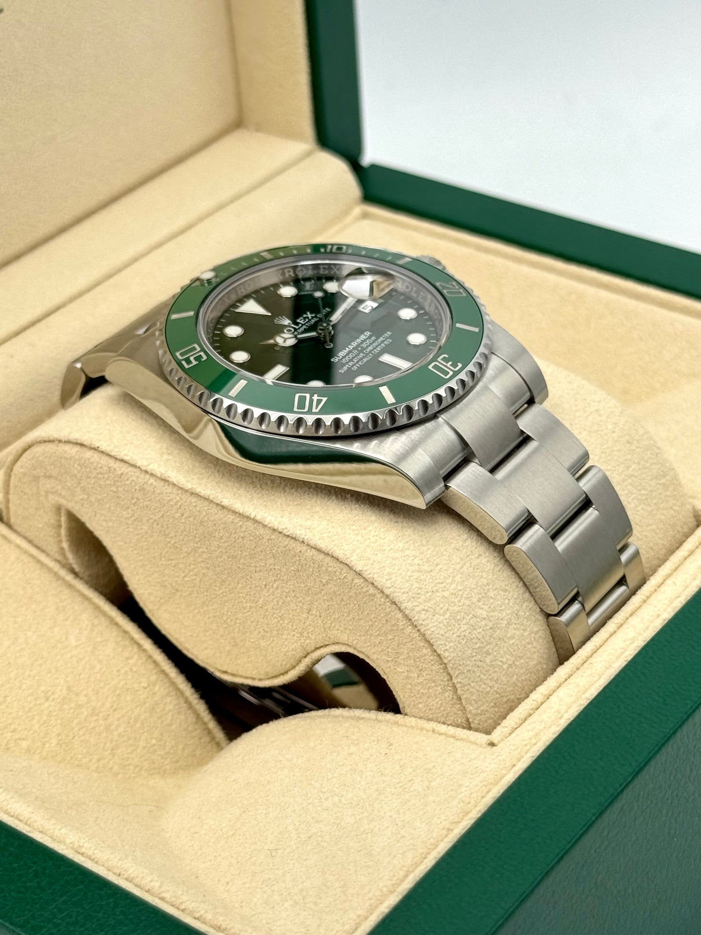 2017 Rolex Submariner "Hulk" 40mm 116610LV Green Dial - MyWatchLLC