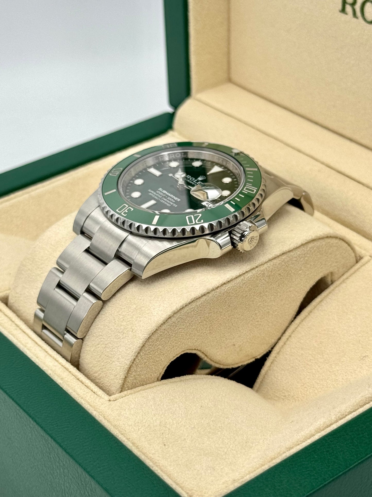 2017 Rolex Submariner "Hulk" 40mm 116610LV Green Dial - MyWatchLLC