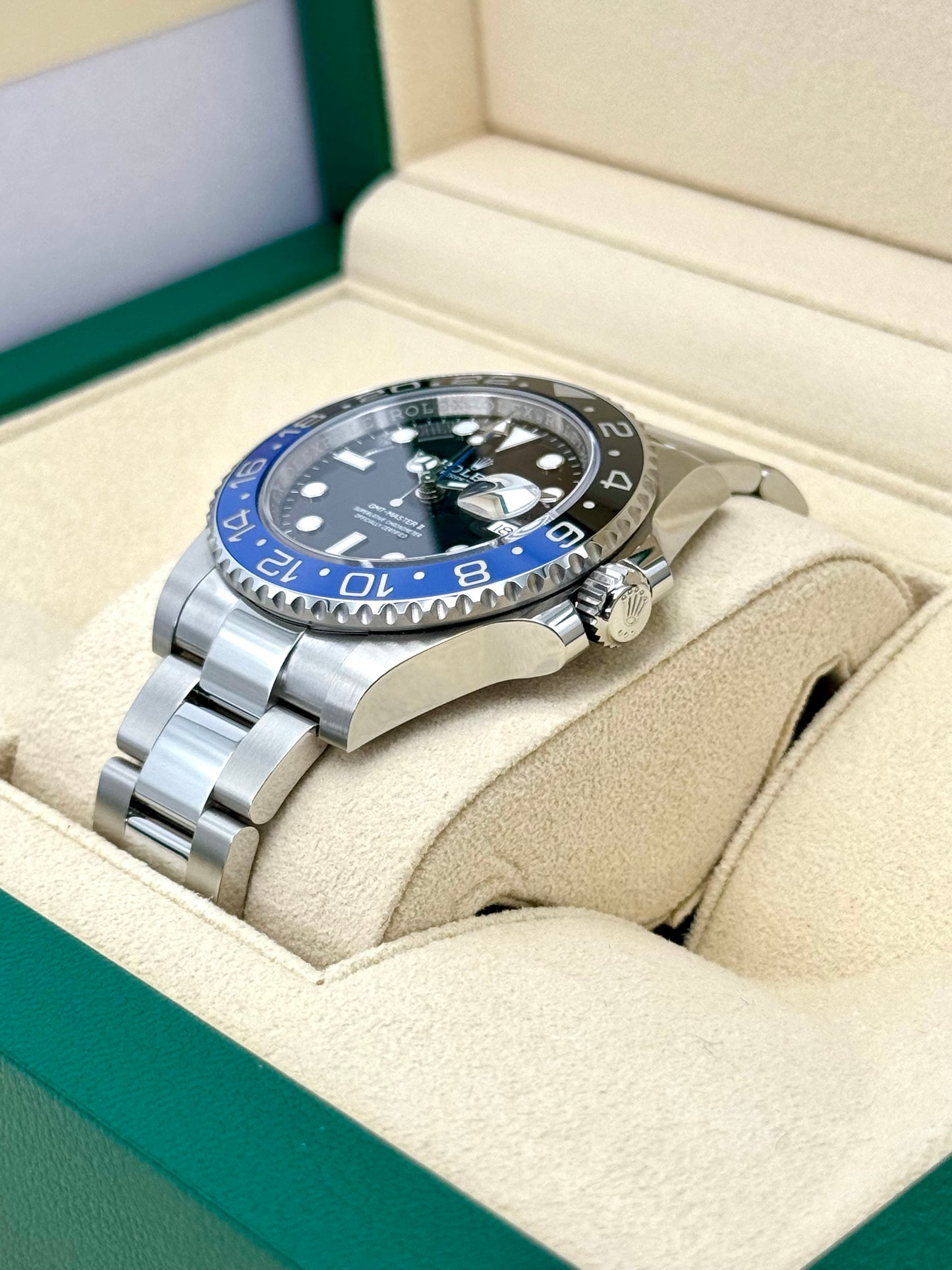 NEW 2024 Rolex GMT-Master II "Batman" 40mm 126710BLNR Oyster - MyWatchLLC