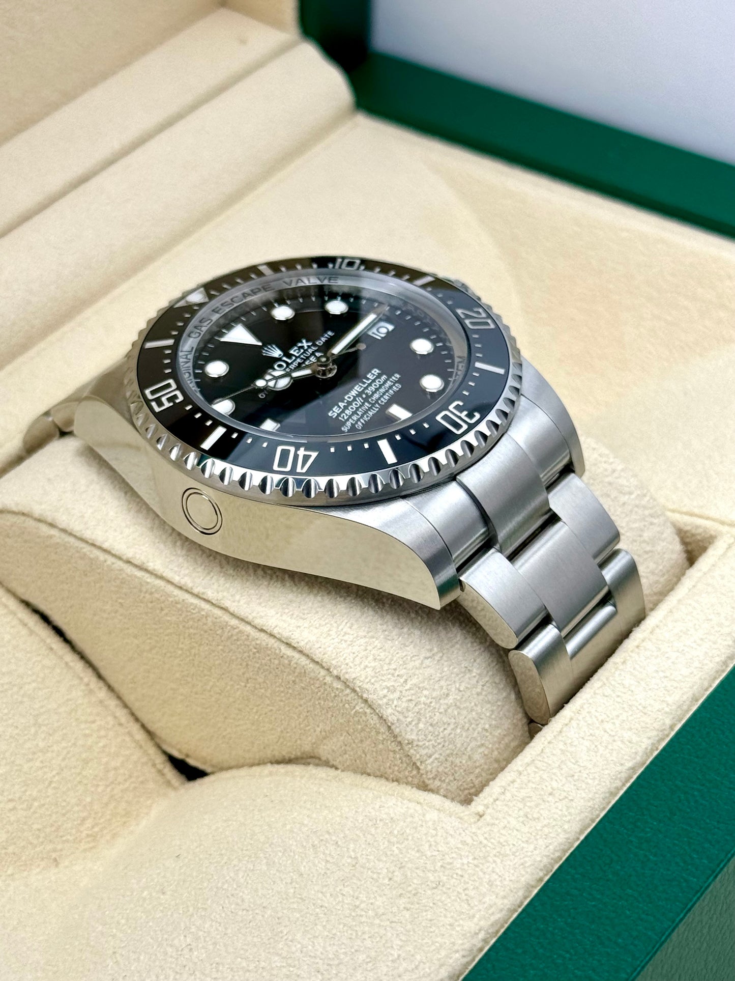 NEW 2024 Rolex Deepsea 44mm 136660 Stainless Steel Black Dial - MyWatchLLC