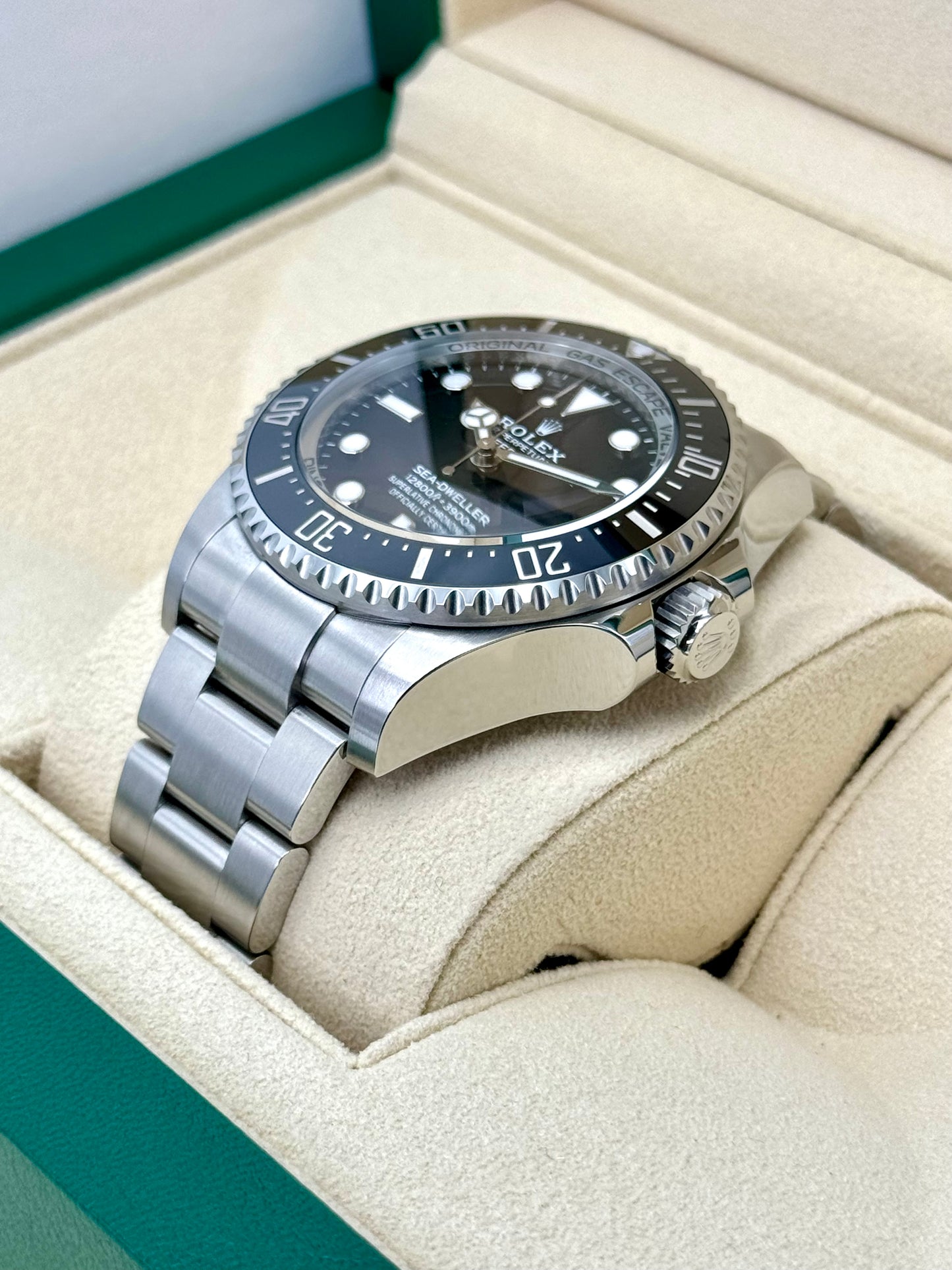 NEW 2023 Rolex Deepsea 44mm 136660 Stainless Steel Black Dial - MyWatchLLC