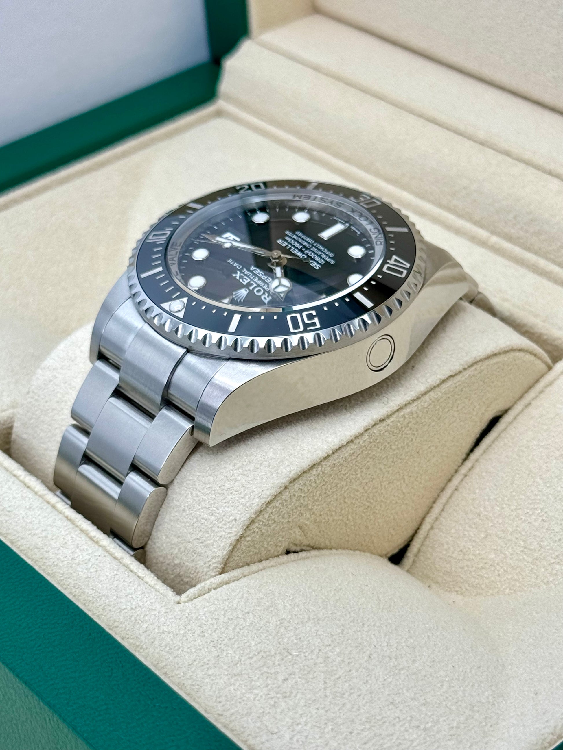 NEW 2023 Rolex Deepsea 44mm 136660 Stainless Steel Black Dial - MyWatchLLC