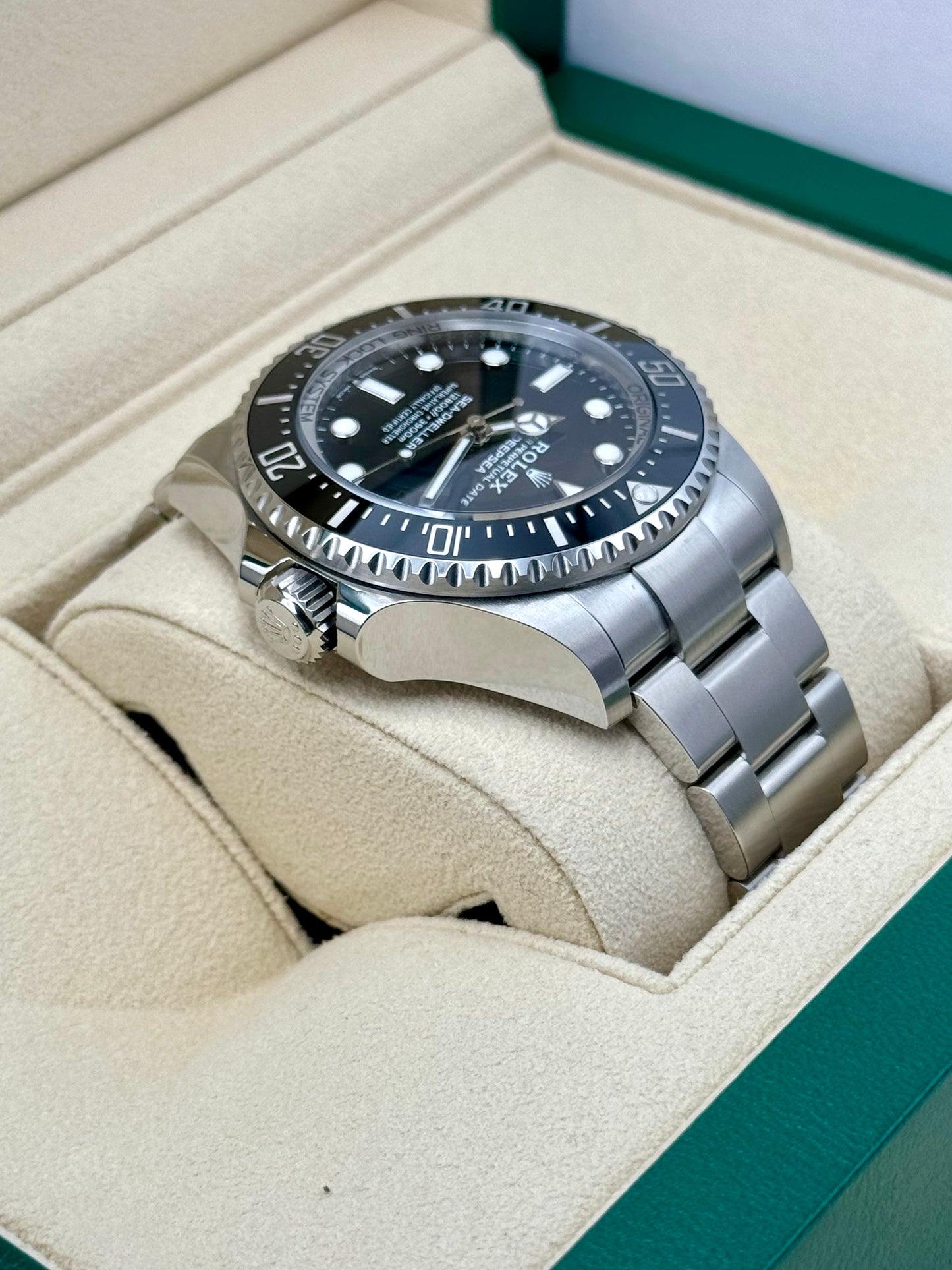 NEW 2023 Rolex Deepsea 44mm 136660 Stainless Steel Black Dial - MyWatchLLC