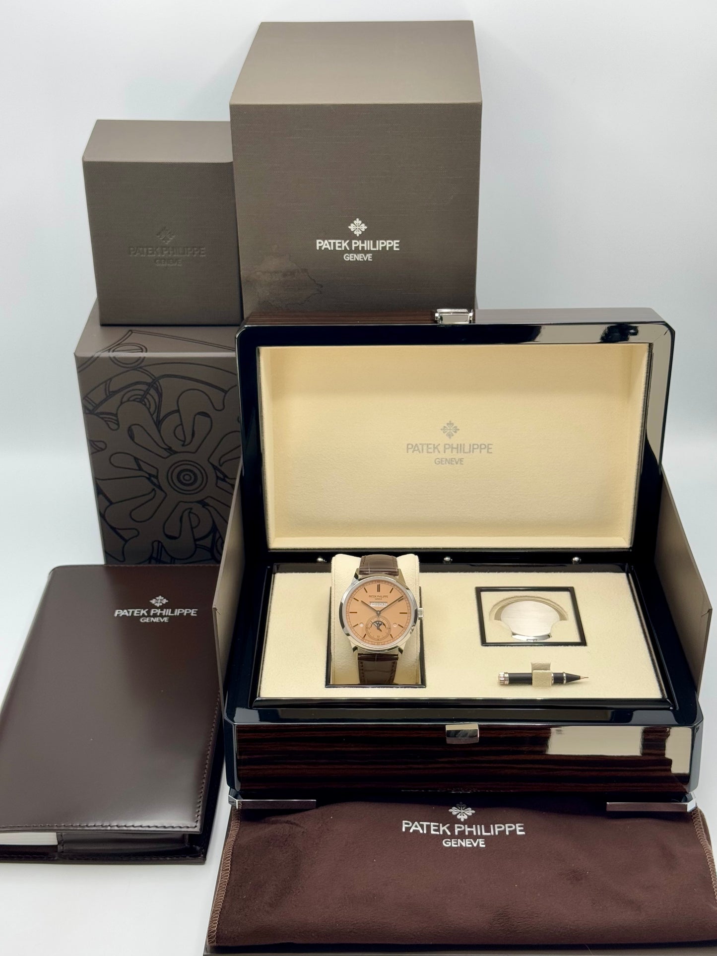 NEW 2024 Patek Philippe 5236P Perpetual Calendar Salmon Dial