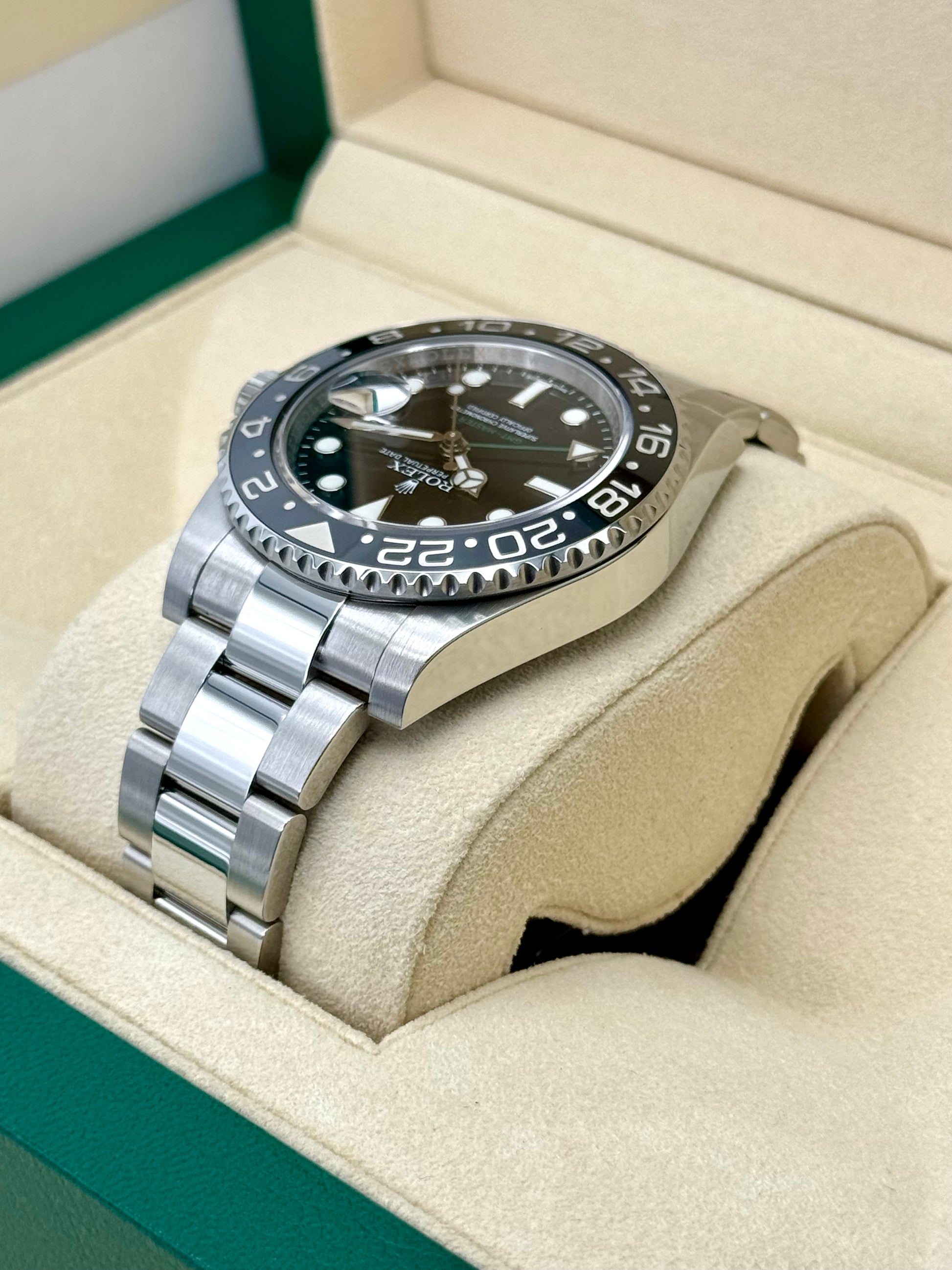 2017 Rolex GMT-Master II 40mm 116710LN Stainless Steel Black Dial - MyWatchLLC