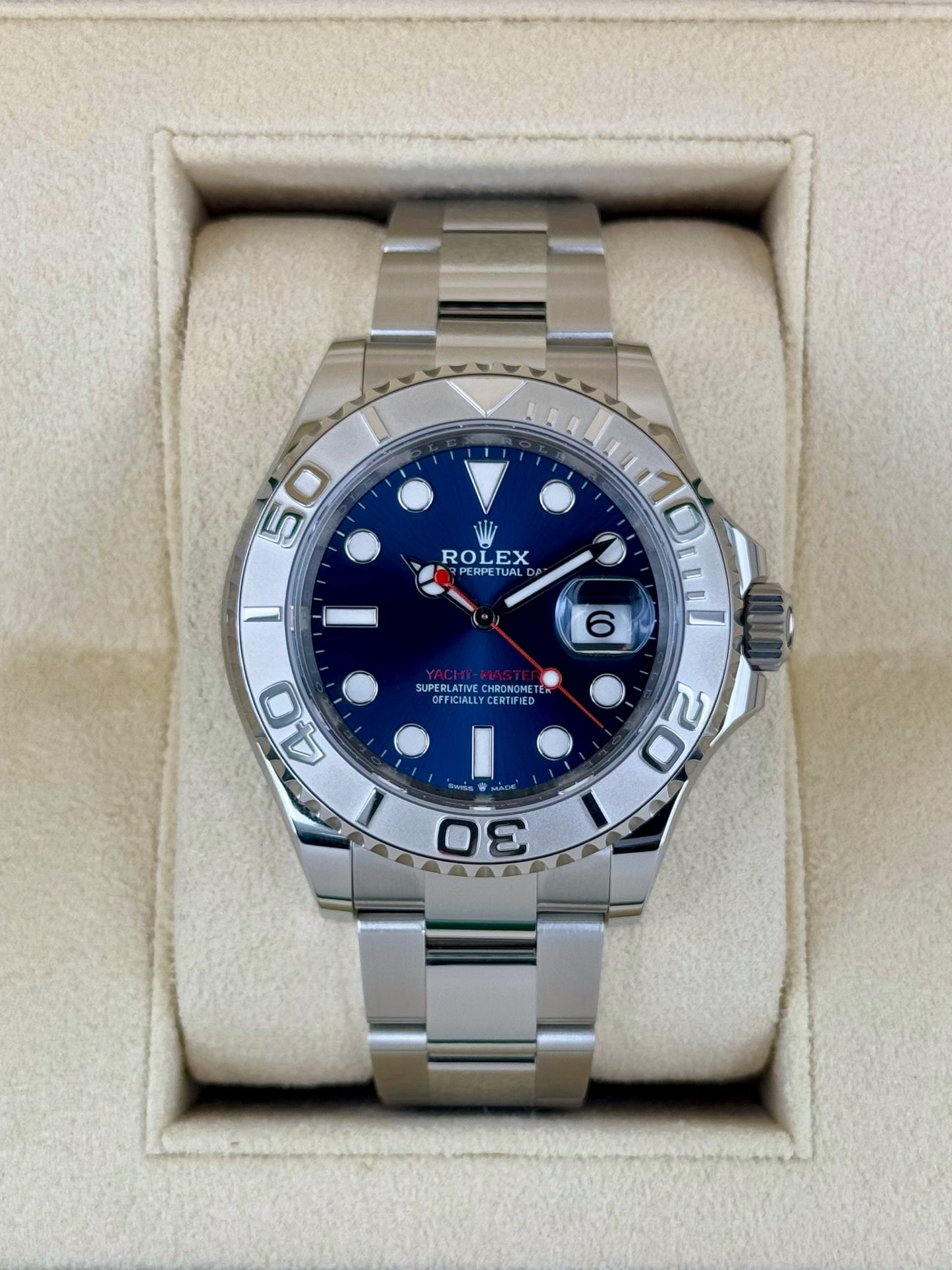 NEW 2024 Rolex Yacht-Master 40mm 126622 Stainless Steel Blue Dial