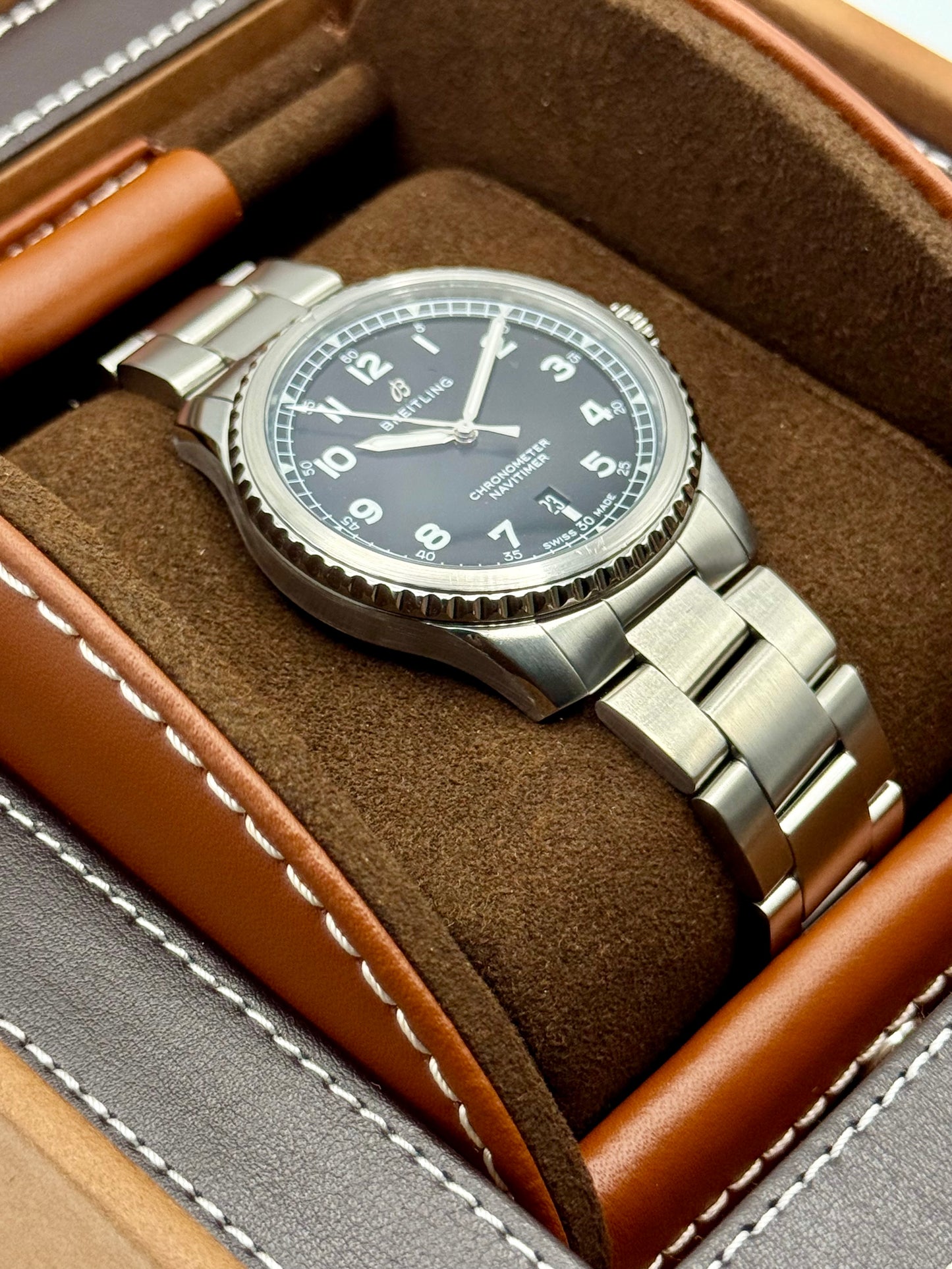 2019 Breitling Navitimer 8 Automatic 41mm A17314101B1A1 Black Dial