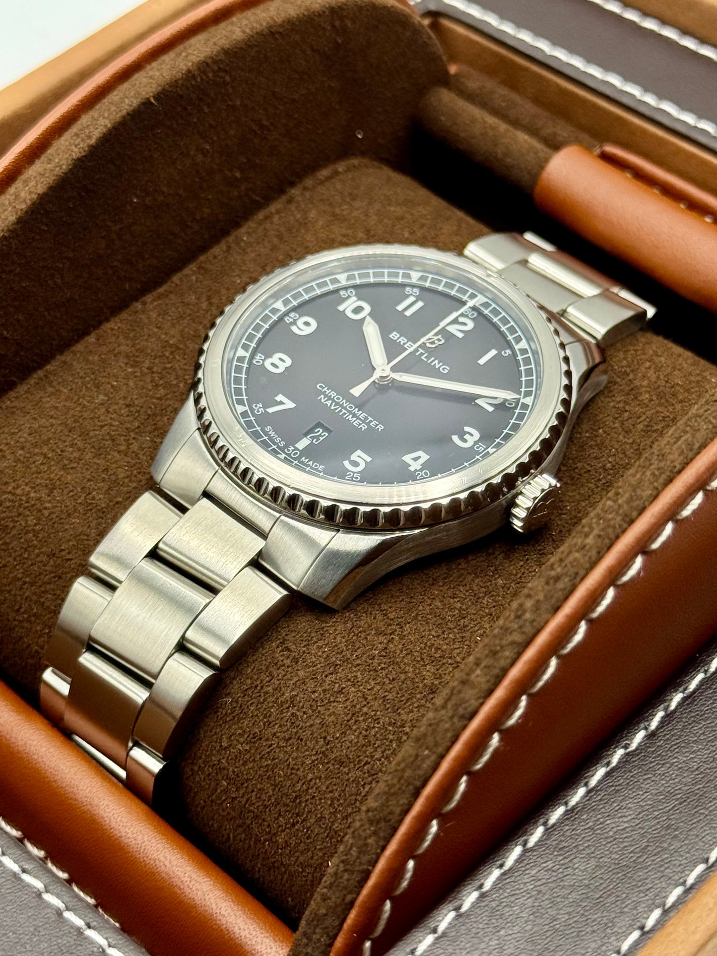 2019 Breitling Navitimer 8 Automatic 41mm A17314101B1A1 Black Dial