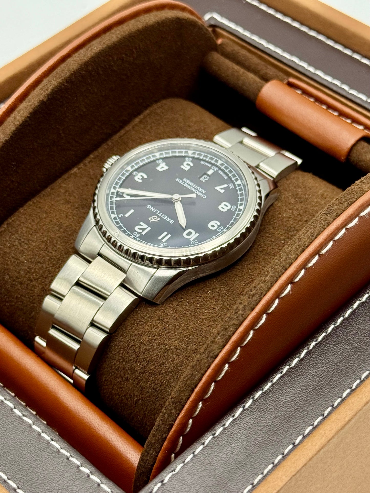 2019 Breitling Navitimer 8 Automatic 41mm A17314101B1A1 Black Dial